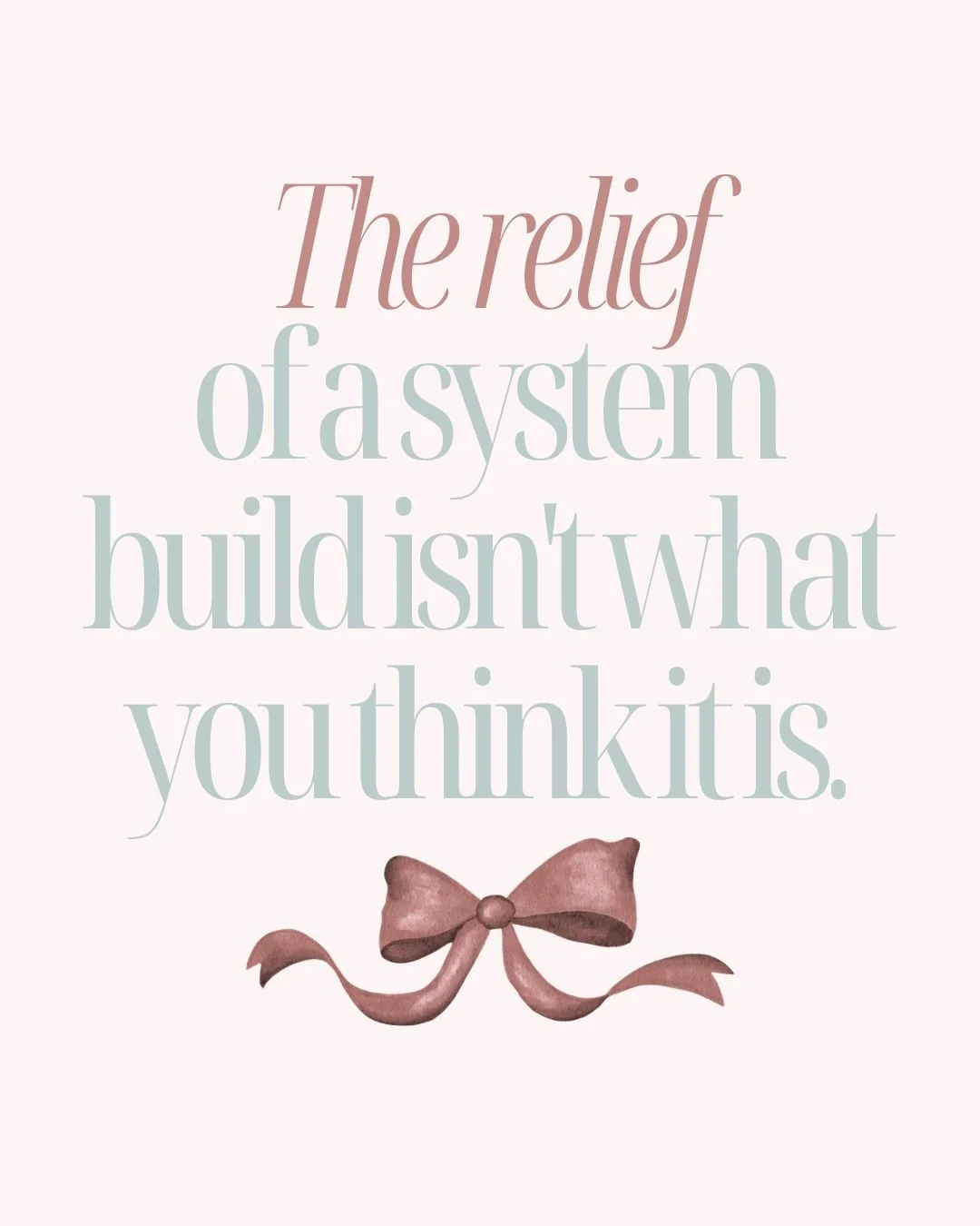Everyone focuses on the organization side of a system build.

But what my clients actually feel after?

Relief.

Not because their ClickUp looks clean. But because they stop making micro-decisions all day long about where things live, who owns what, 