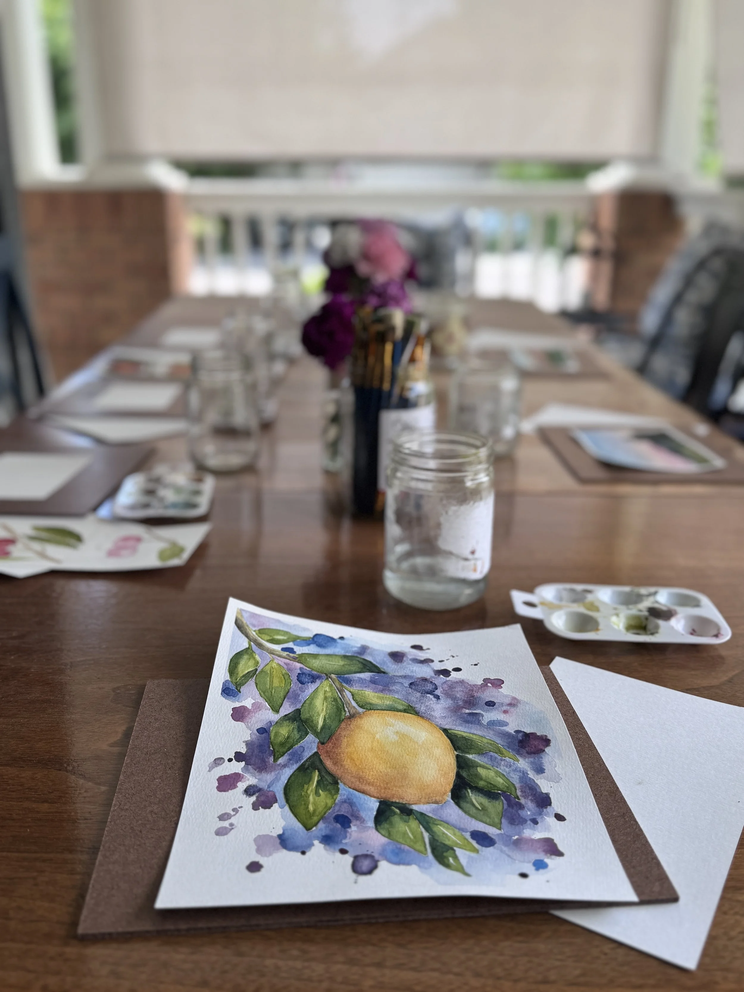 Watercolor Paint Parties