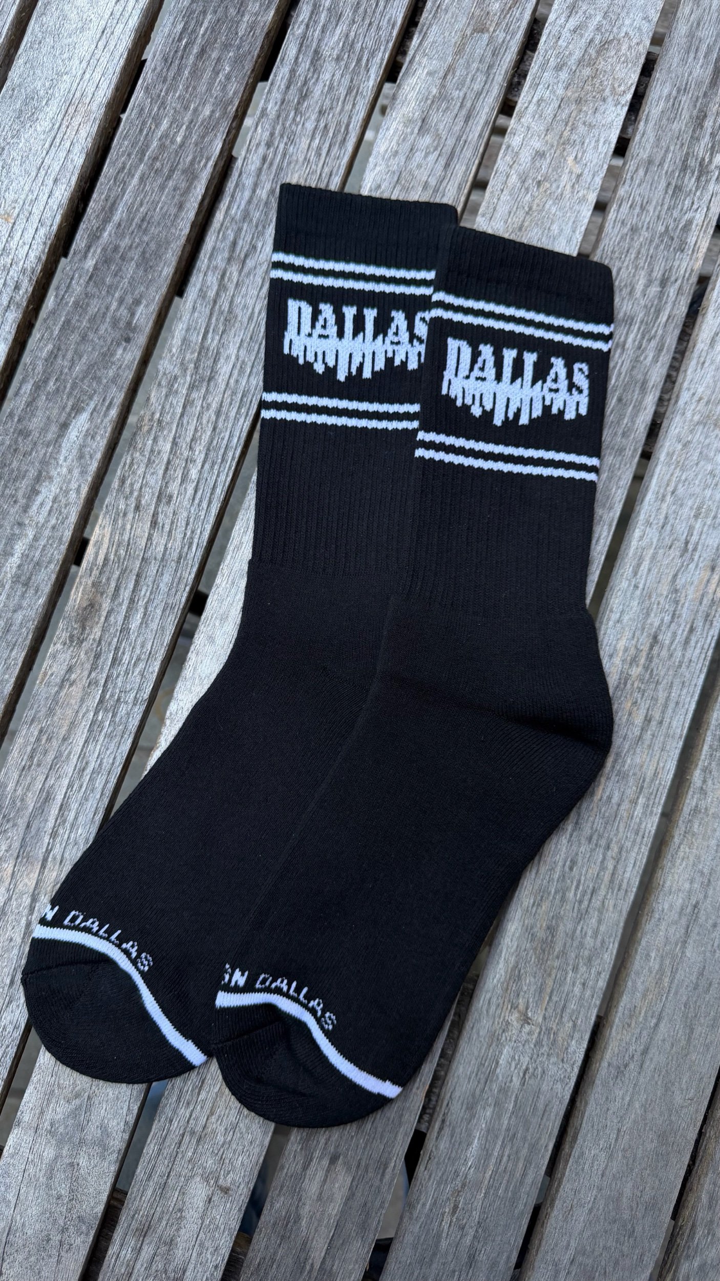 Dallas Sock in Black