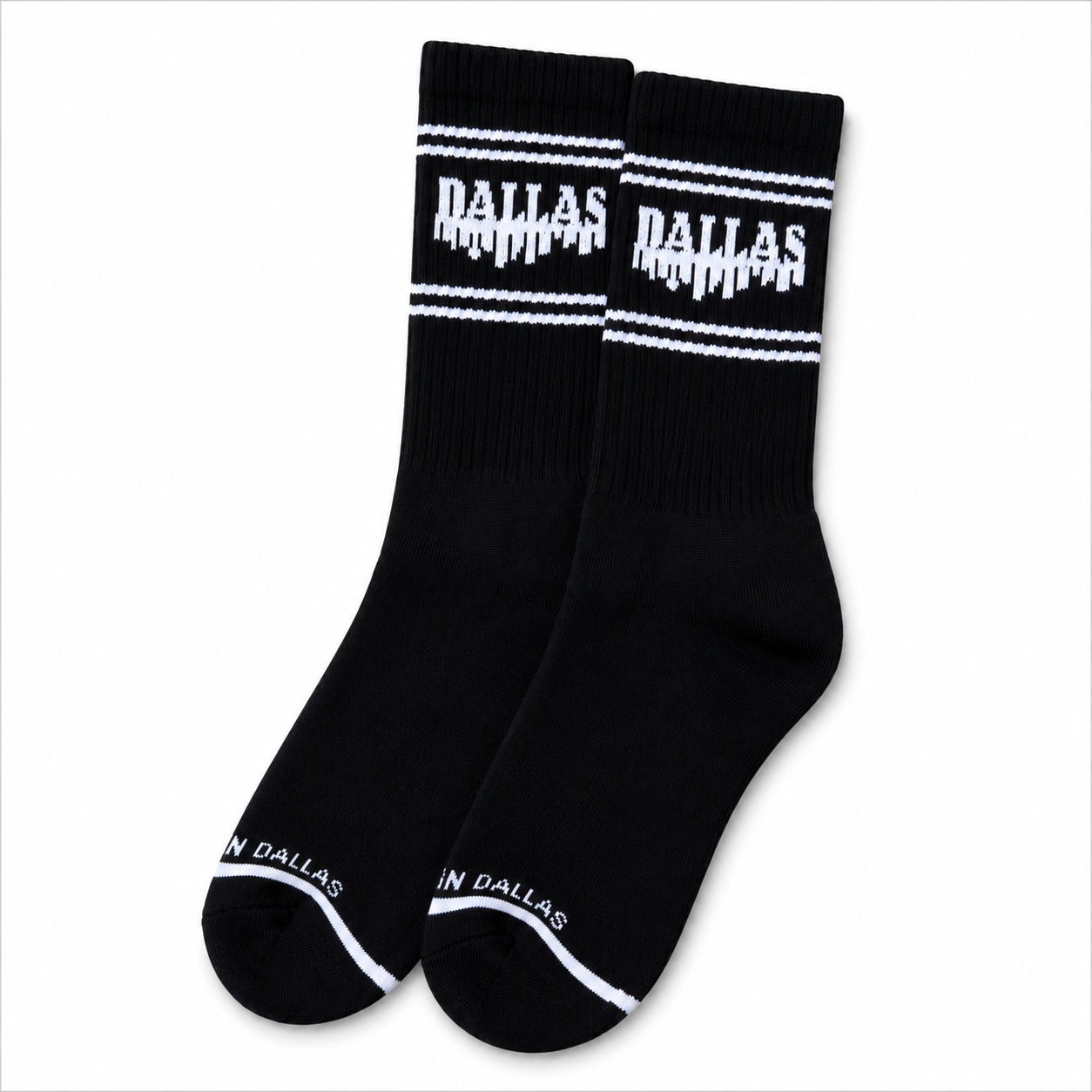 Dallas Sock in Black
