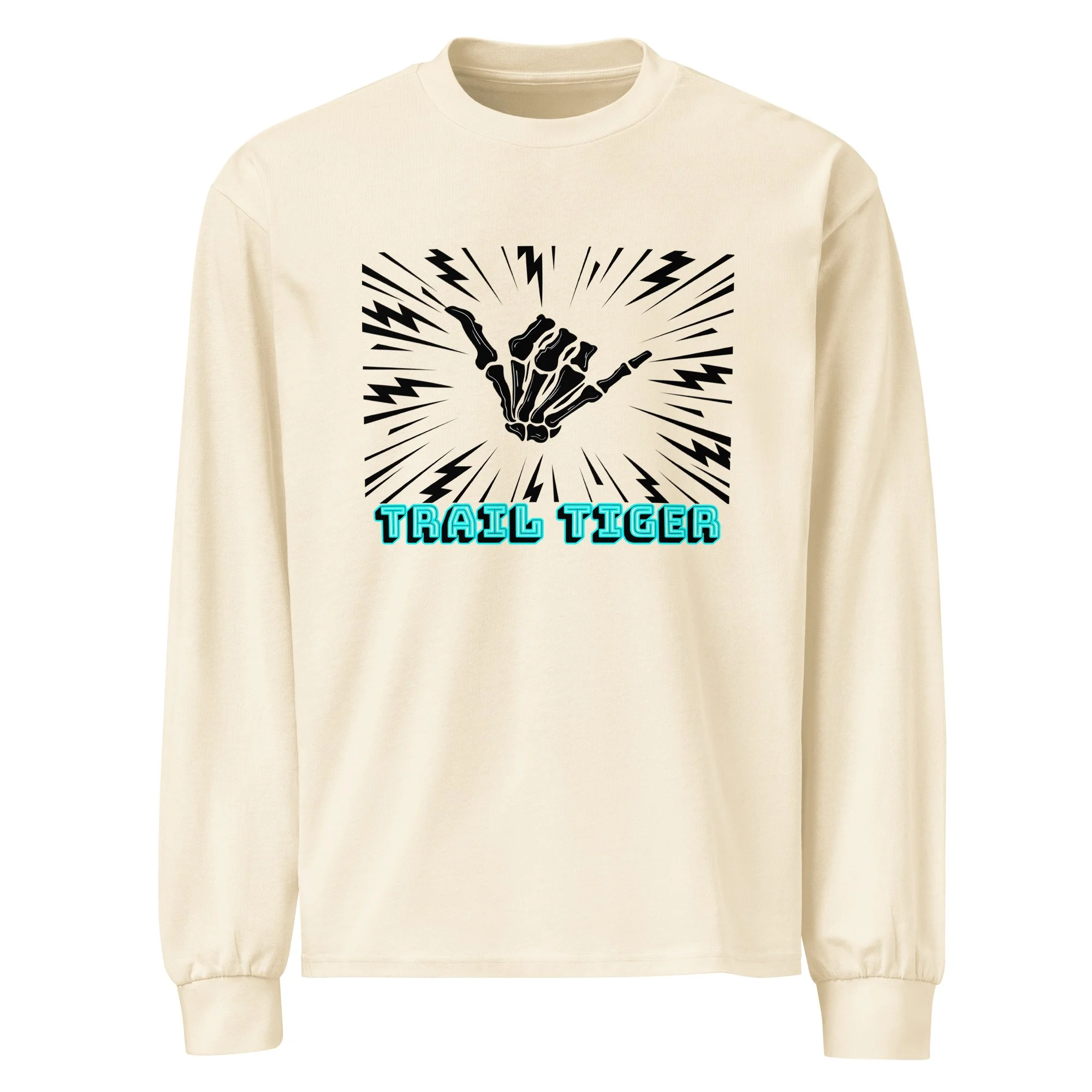 TRAIL TIGER SHAKA BRIGHT LONG SLEEVE TEE