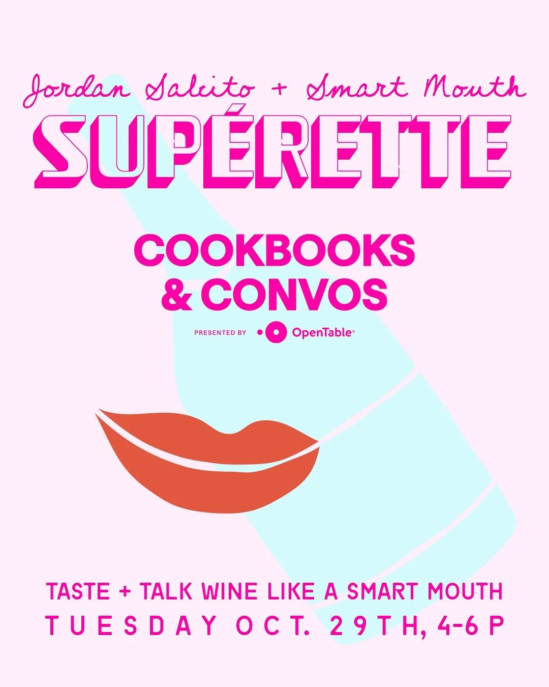 We are so excited to host @JordanSalcito
&mdash; somm, author + founder of @drinkramona &mdash; for @sisterlylovephilly&rsquo;s @cookbooksandconvos on the week her debut book, Smart Mouth, hits the shelves!
Join us on October 29th, from 4-6 pm, for a