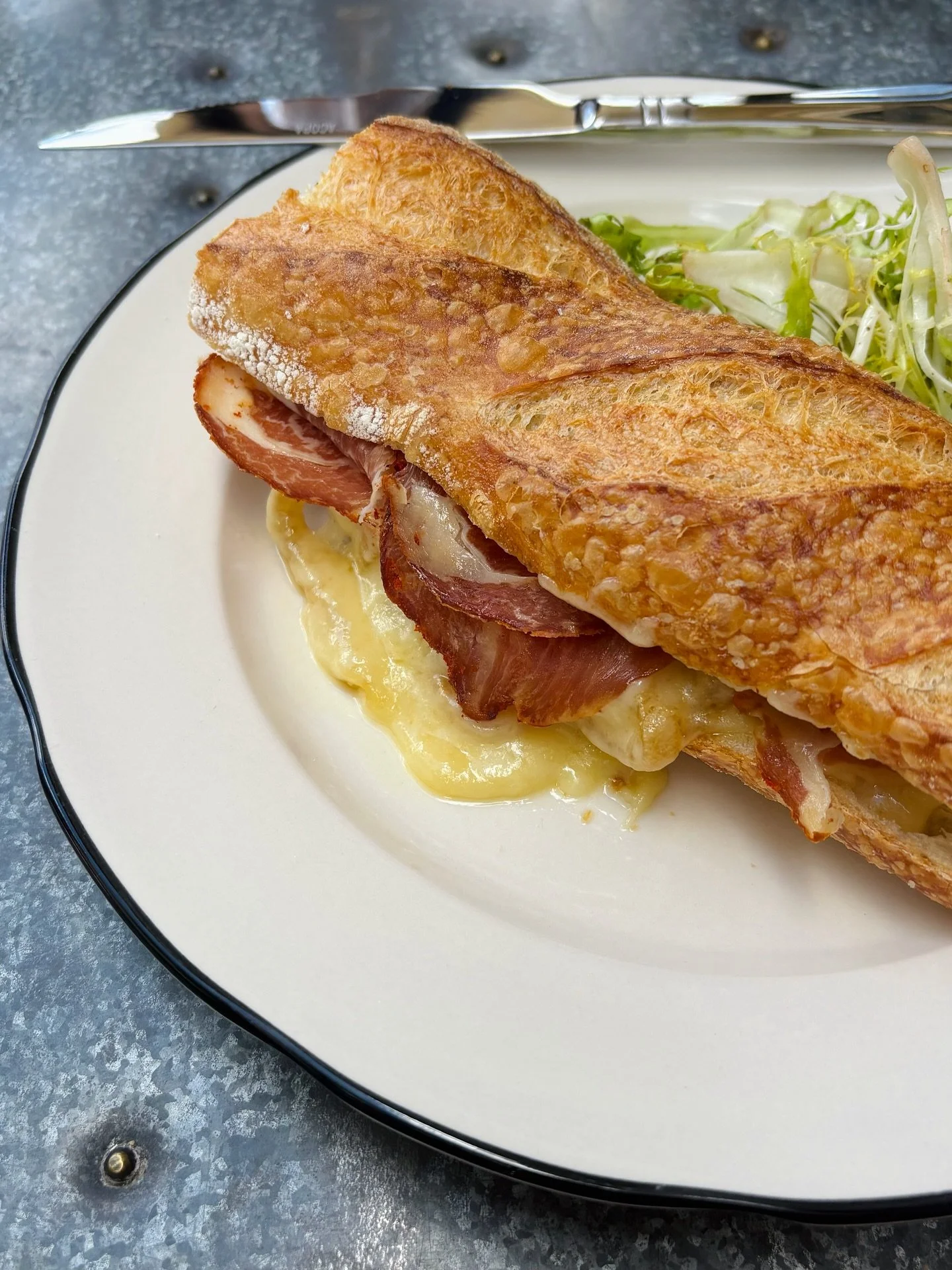 RACLETTE (+ coppa, also available in the case for your charcuterie needs) 🧀