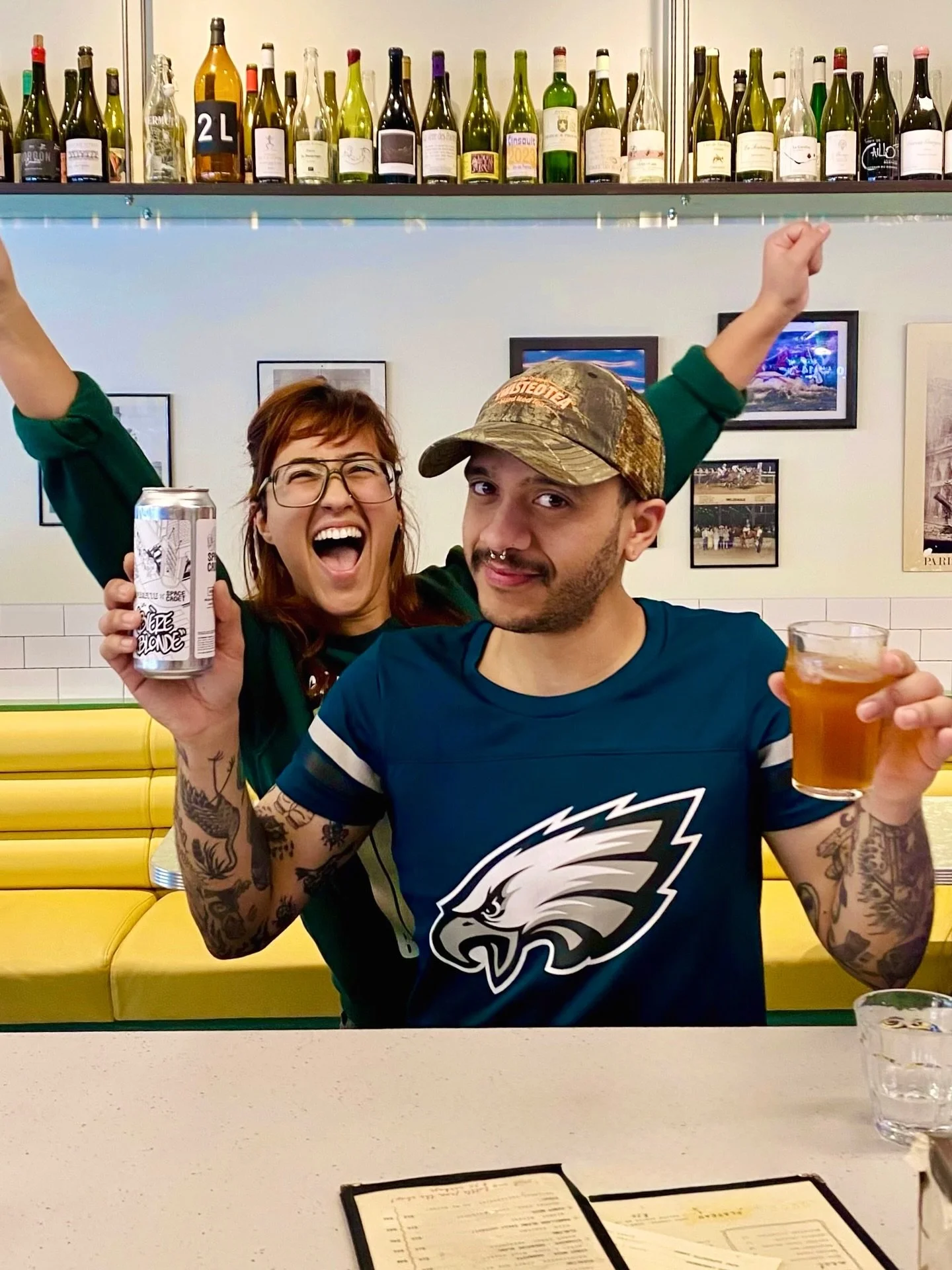 LE SPORT is ON‼️ $6 menu. 
Come party / GO BIRDS 🦅