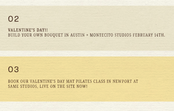 Valentine's Day Activations