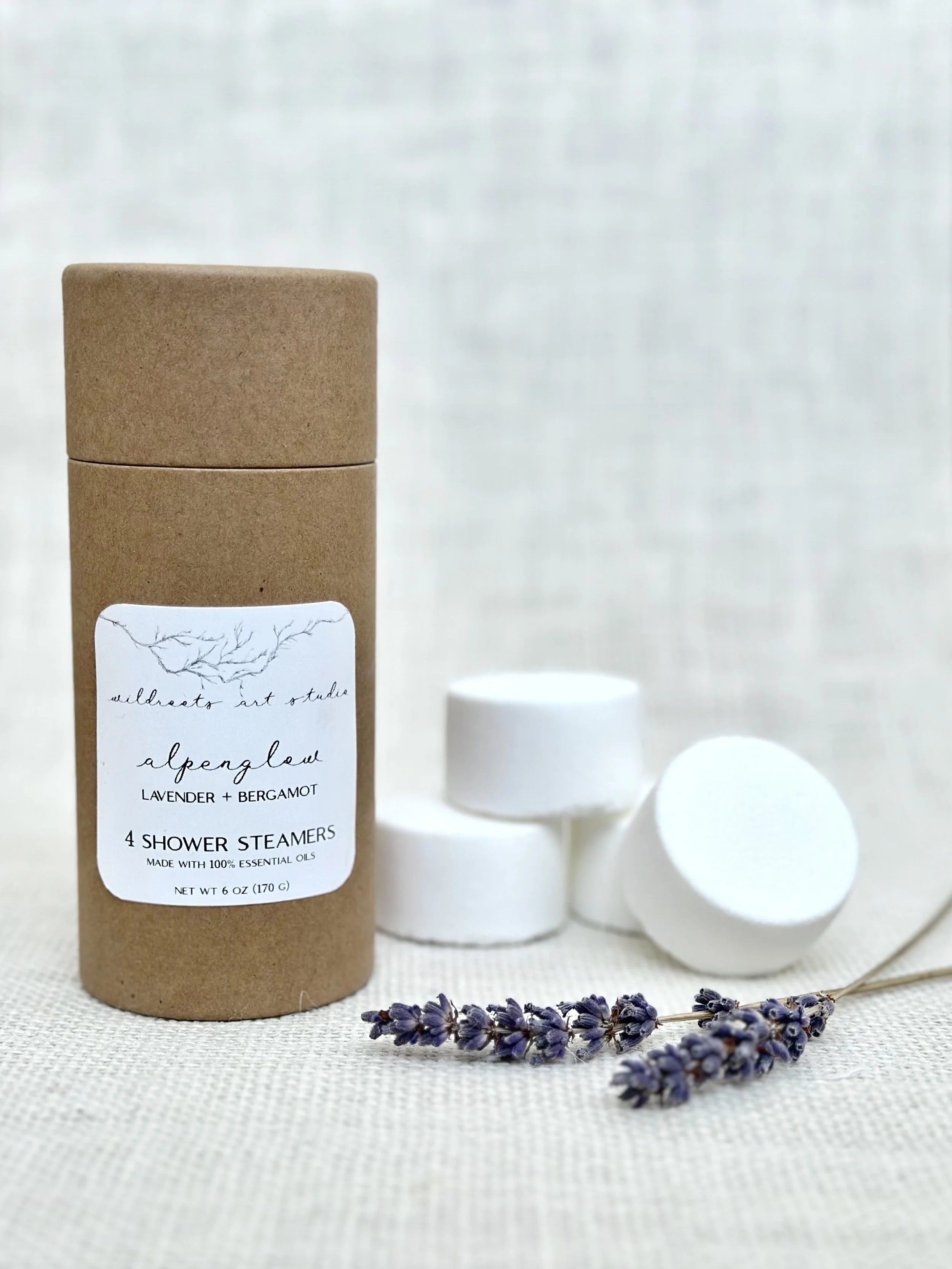 alpenglow shower steamers