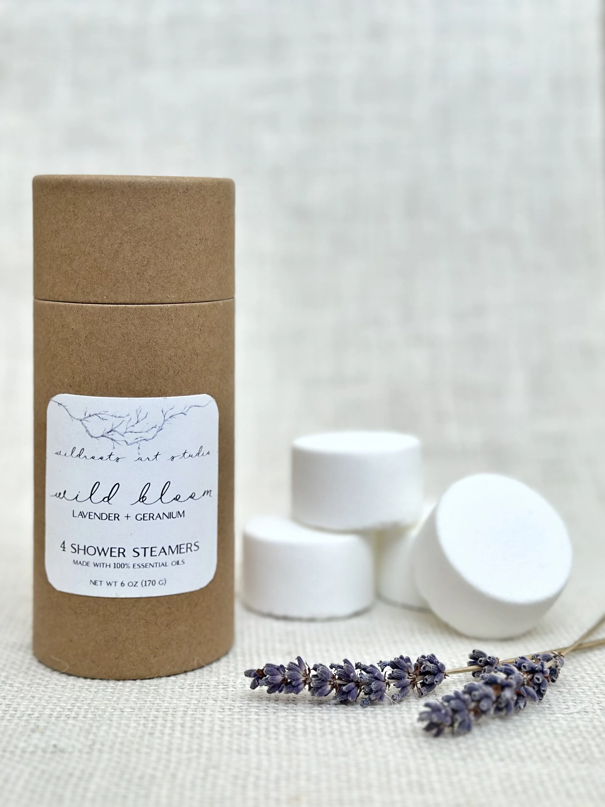 wild bloom shower steamers