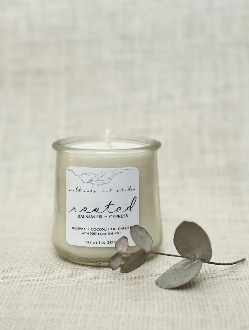 rooted candle