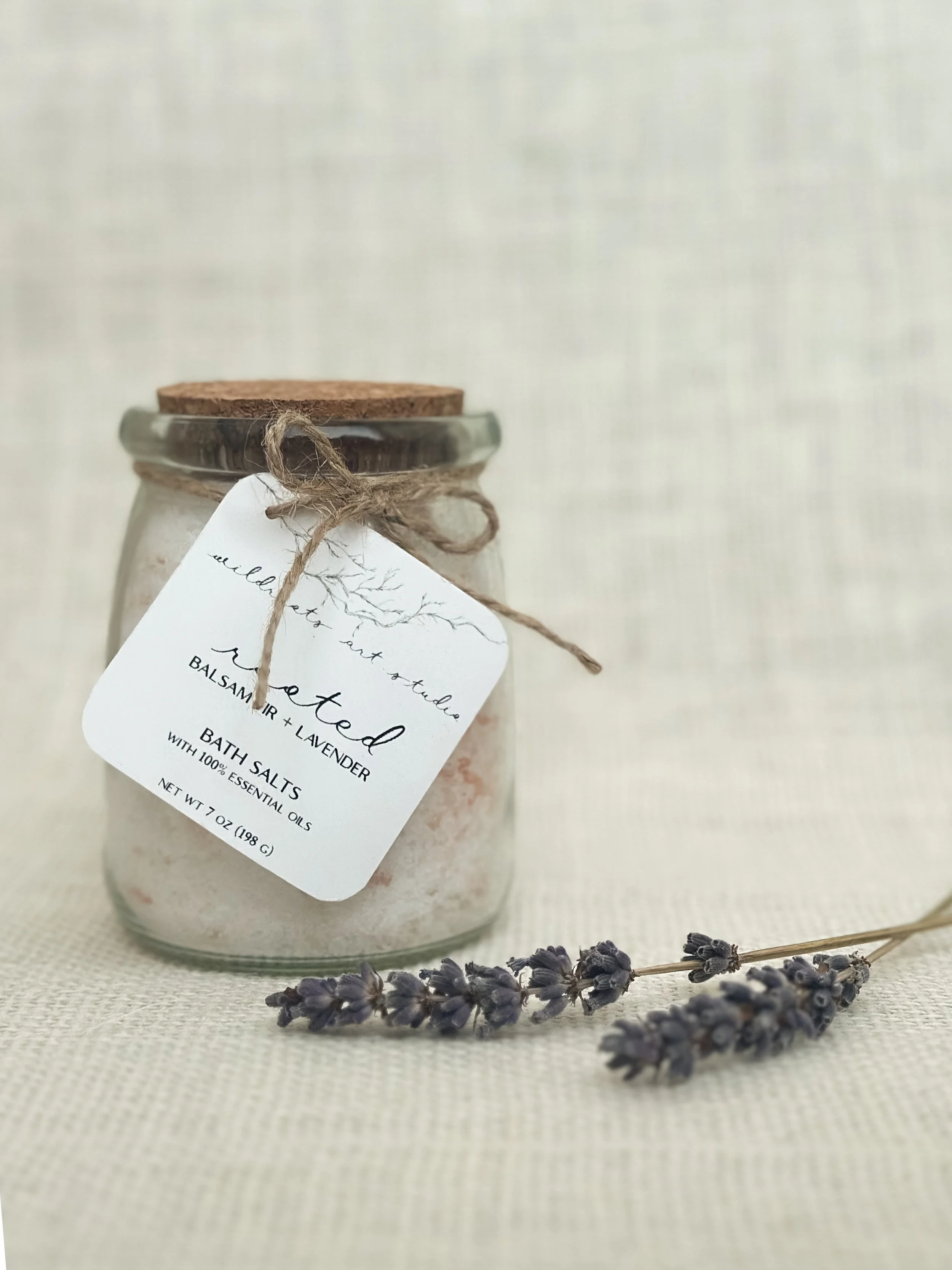 rooted bath salts