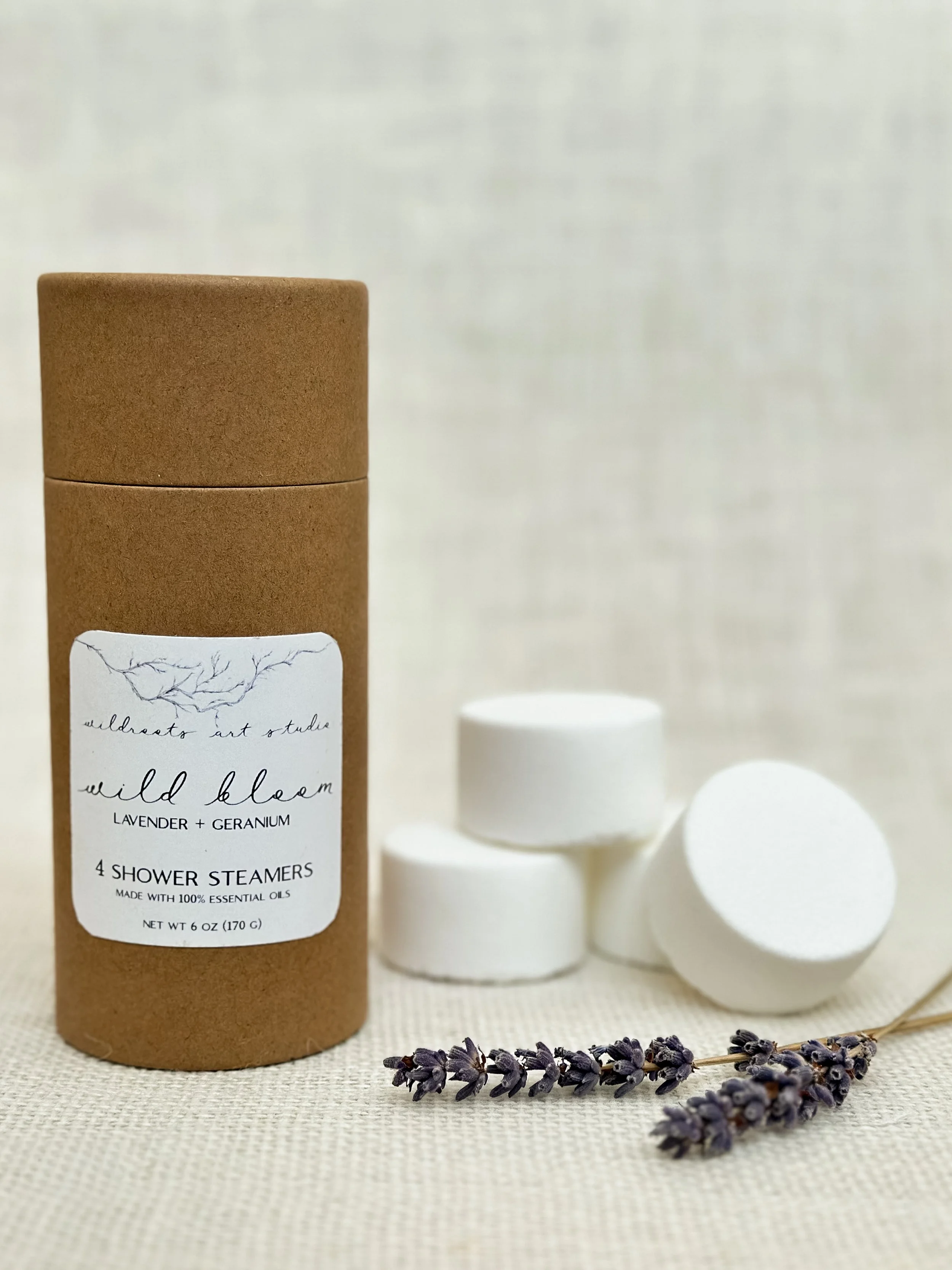 wild bloom shower steamers