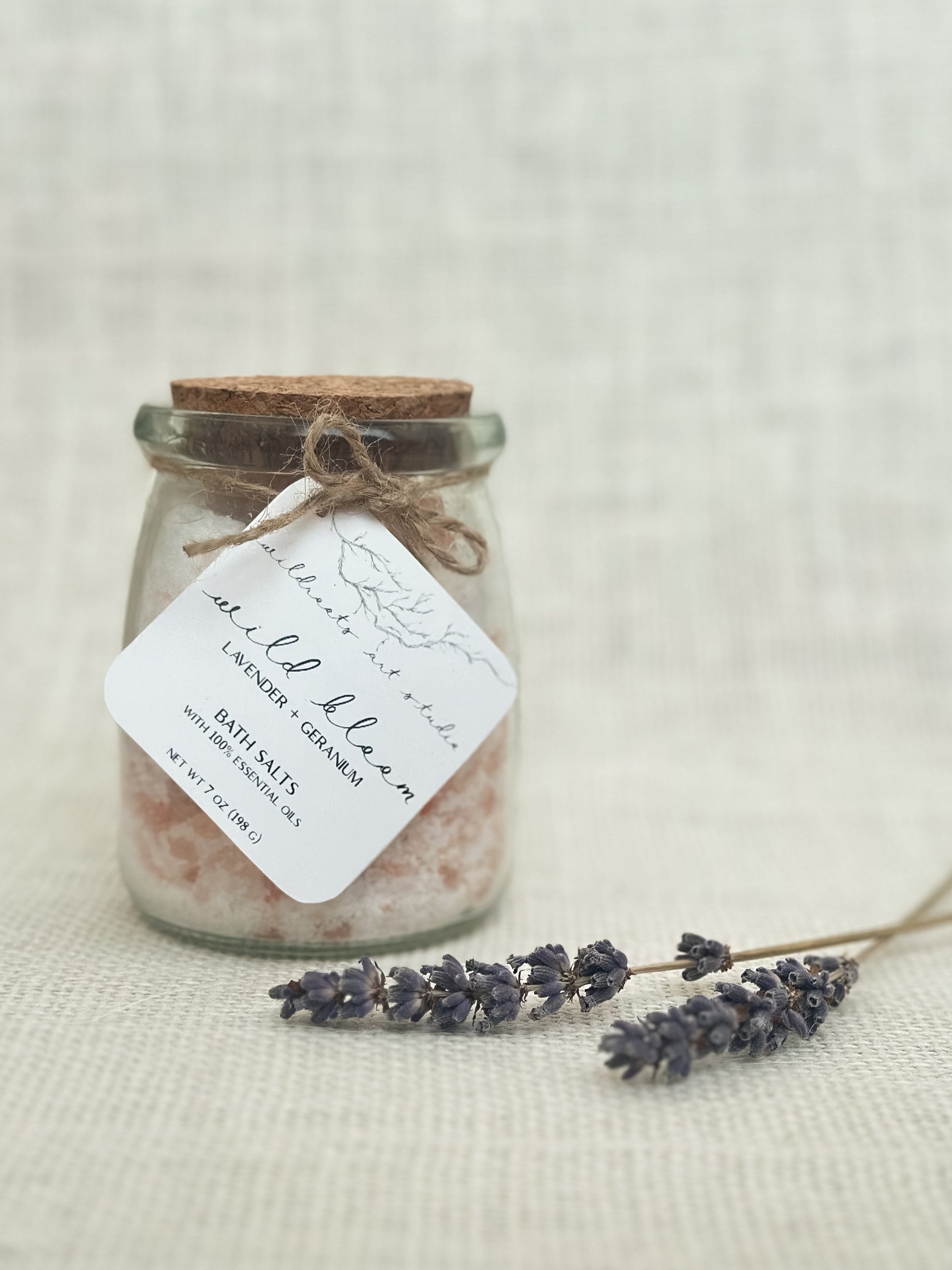 wild bloom bath salts