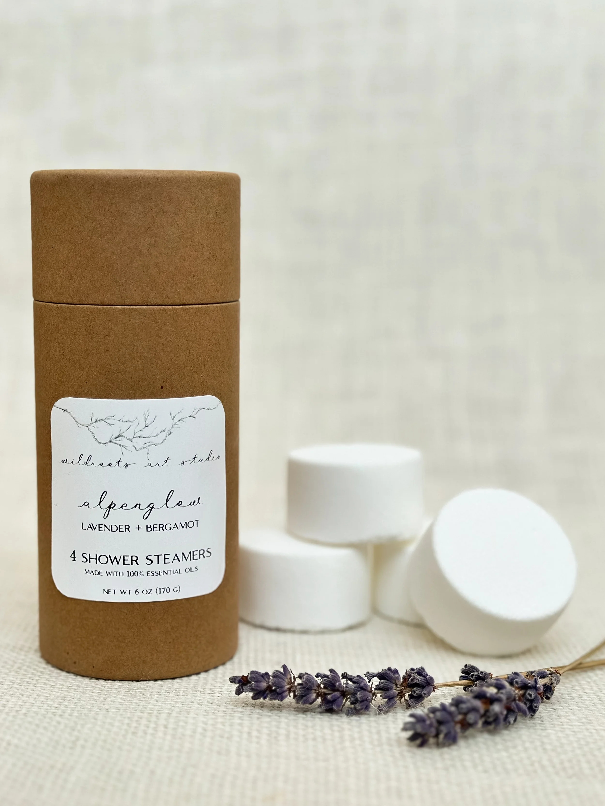 alpenglow shower steamers