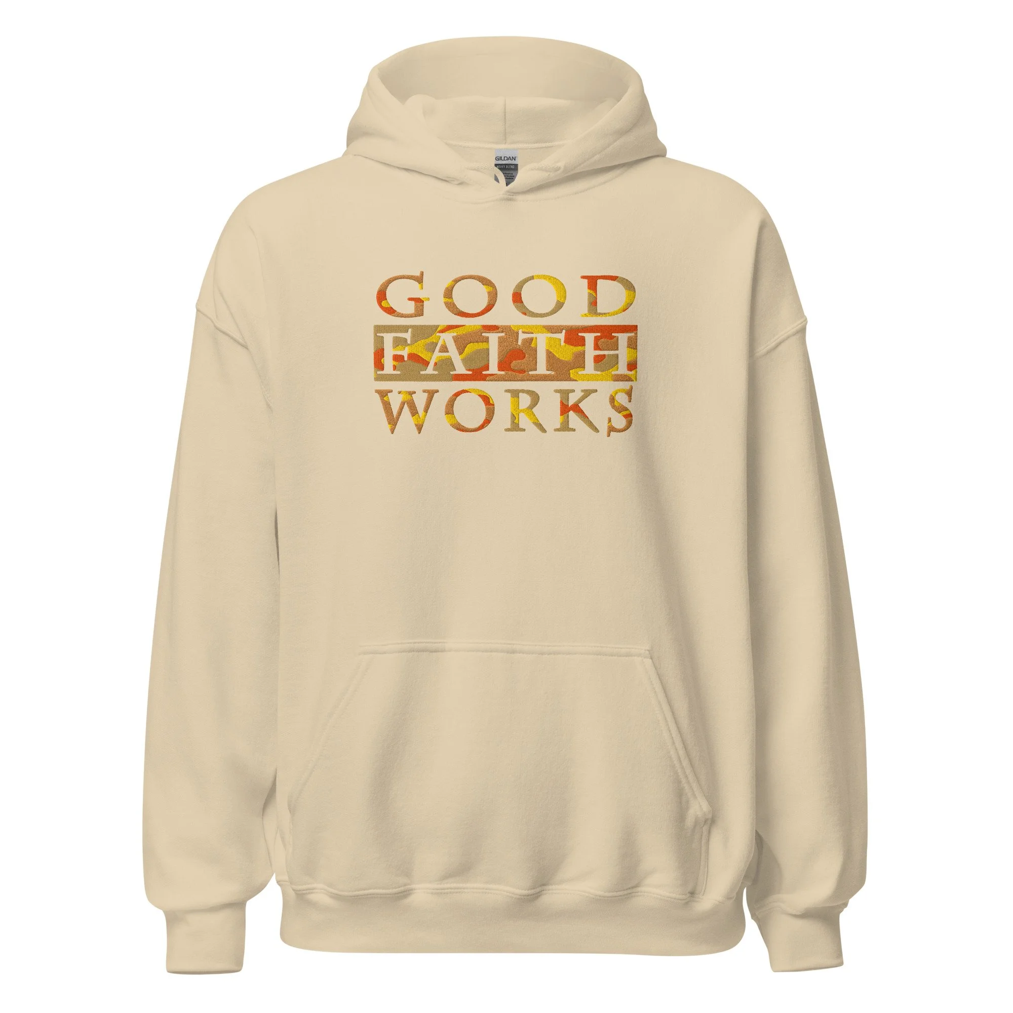 Good Faith Works - Embroidered Hoodie