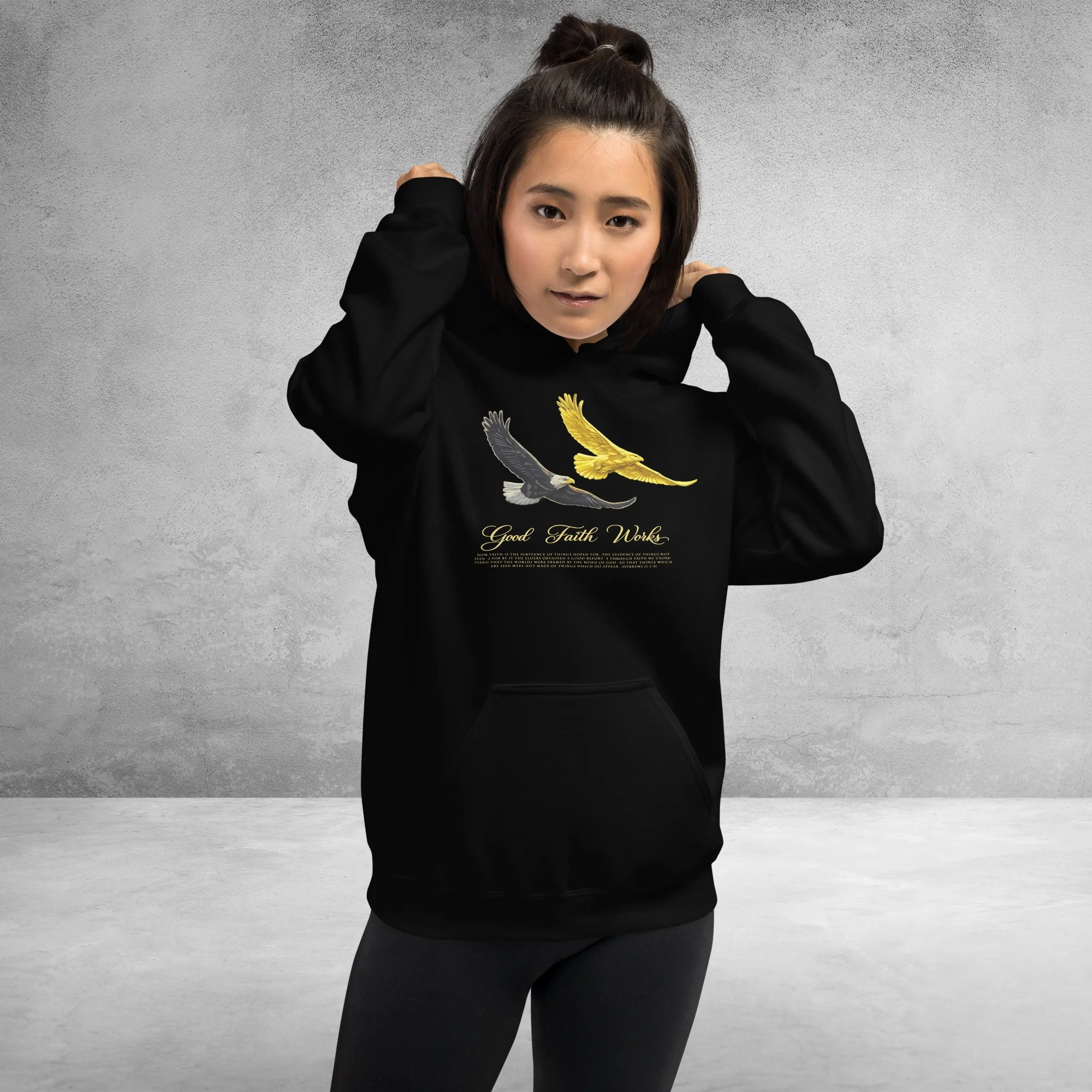 Girl w: 2x Eagle Hoodie (Black).jpg