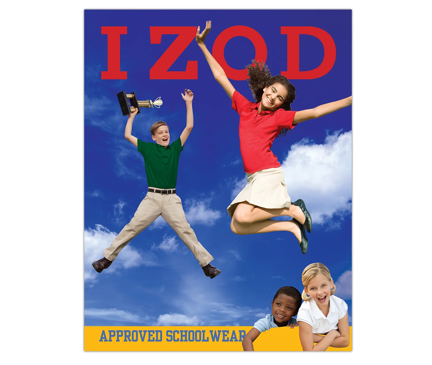 Belk IZOD In-store poster