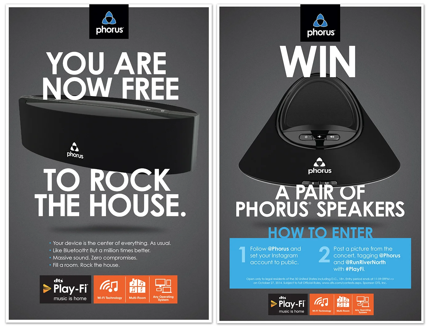  DTS Phorus Posters 