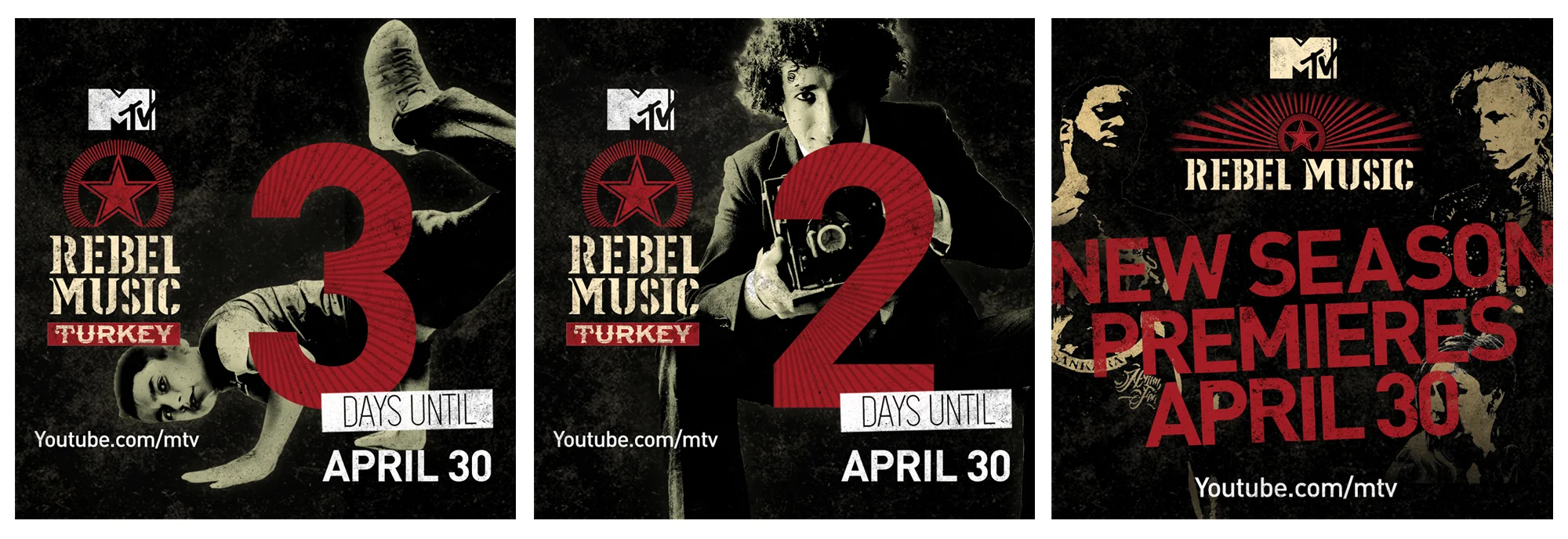 MTV REBEL MUSIC SEASON2 Count Down Posts