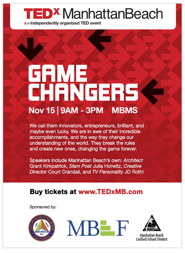 TEDx 2014 Newspaper Advertising