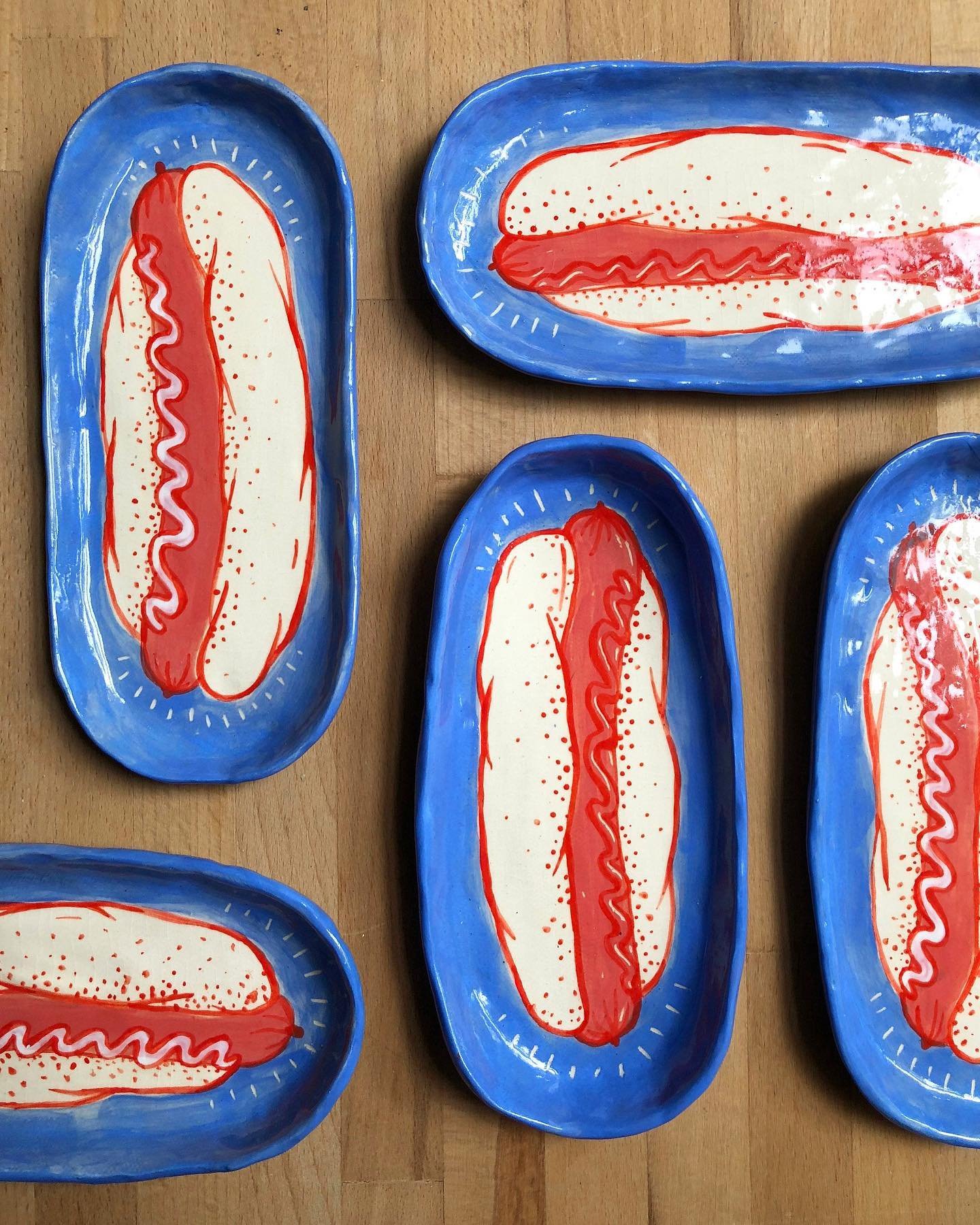 I haven’t made these in a few years but I just started a fresh batch and saw it was National Hot Dog day 🥲 Plates coming soon with fun improvements! 🌭🌭