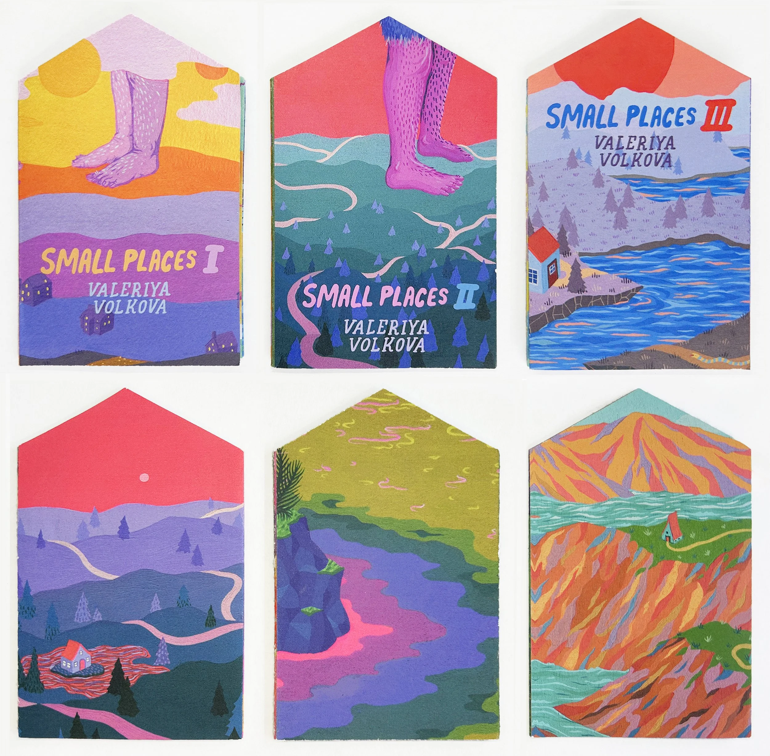 All 3 Small Places Zines