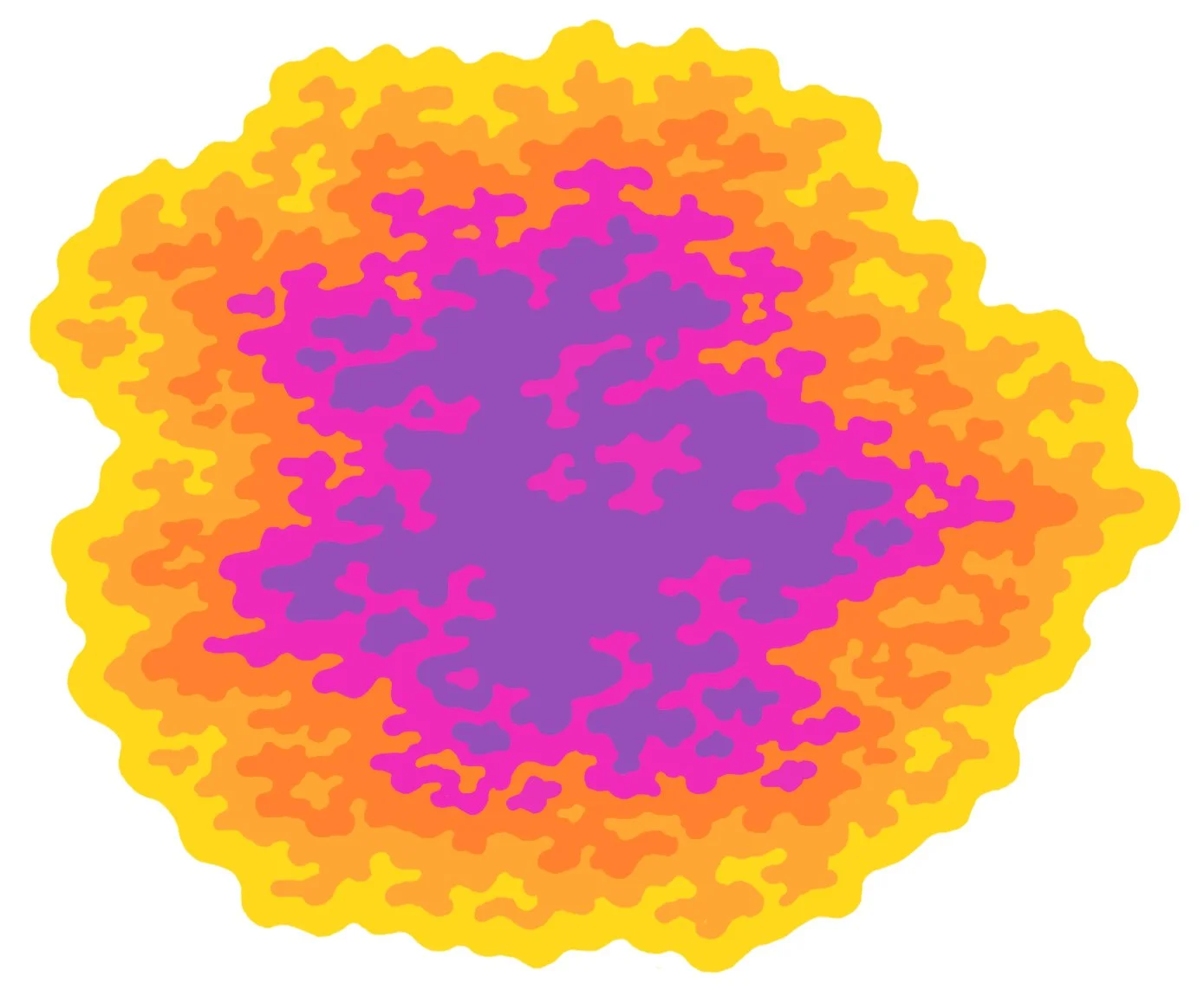 Big Gradient Portal Sticker