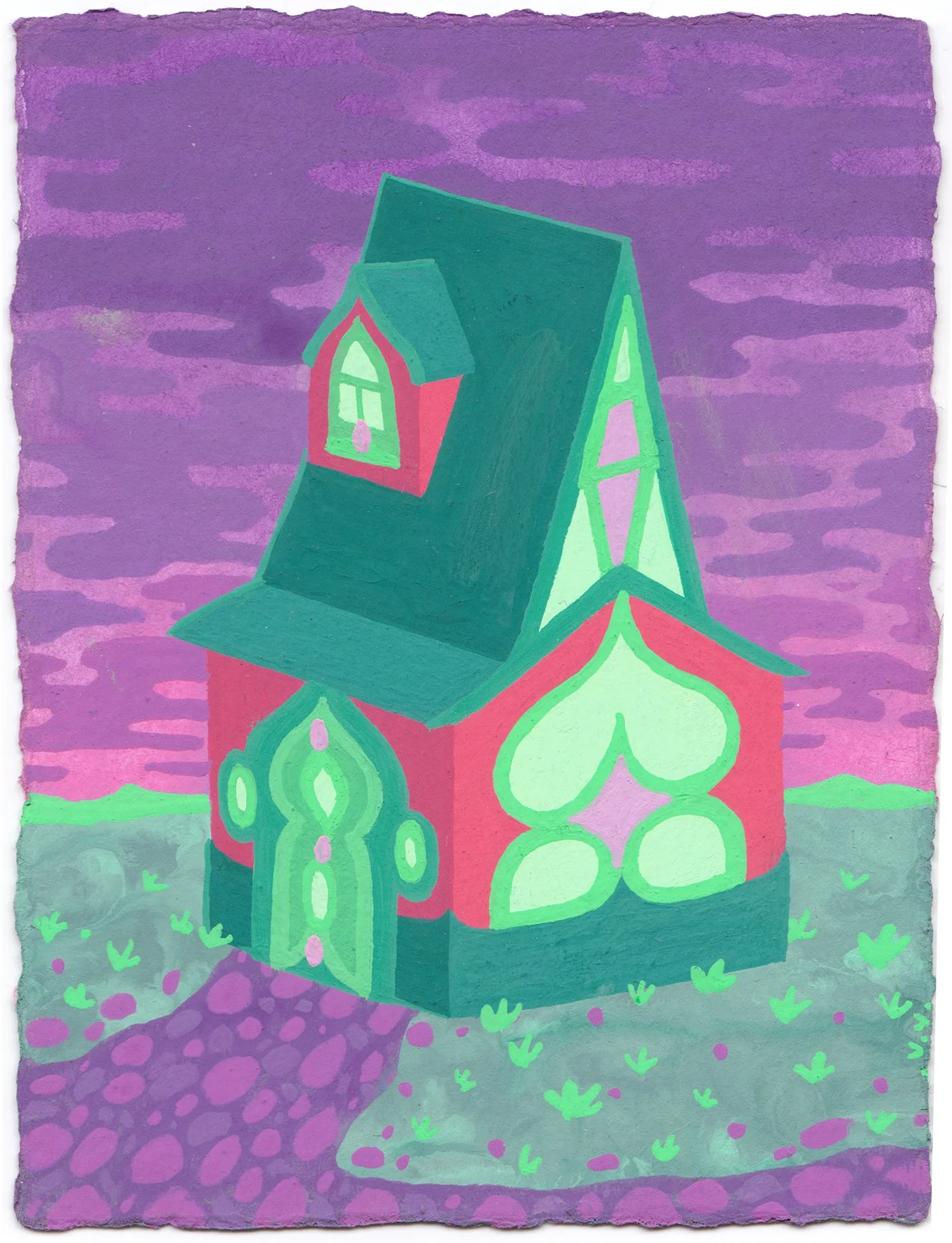 Clover House - Original Painting
