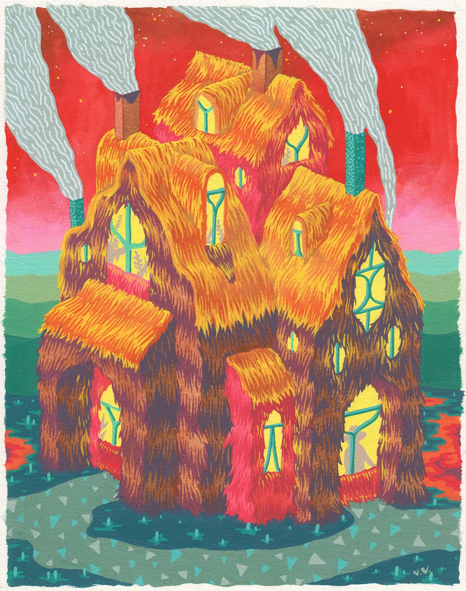 Hair House Red Sky.jpg