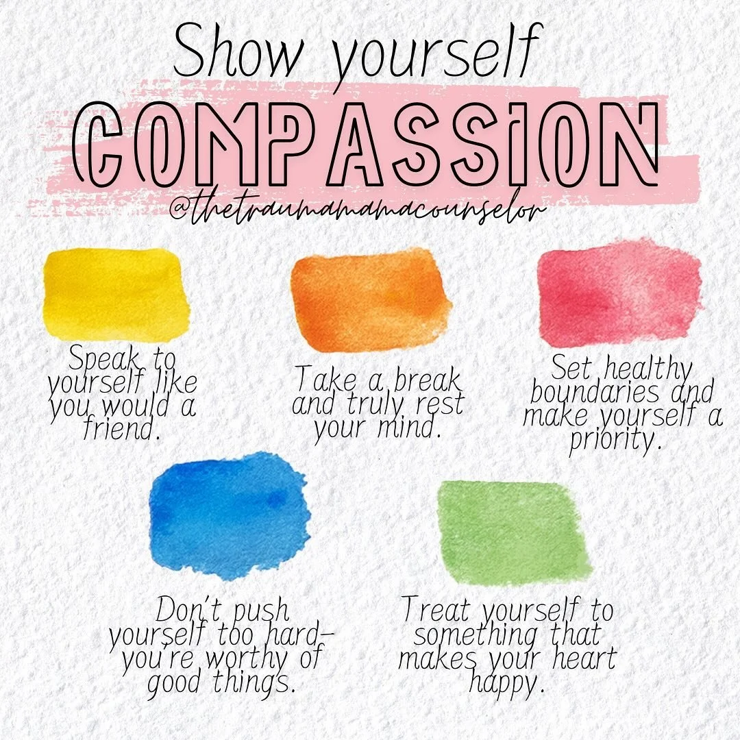Self-compassionate people recognize when they are suffering and are kind to their mind at those times, which can reduce anxiety and depression. Learning to be compassionate to yourself &amp; recognizing your self-worth lends to a centered, more inten