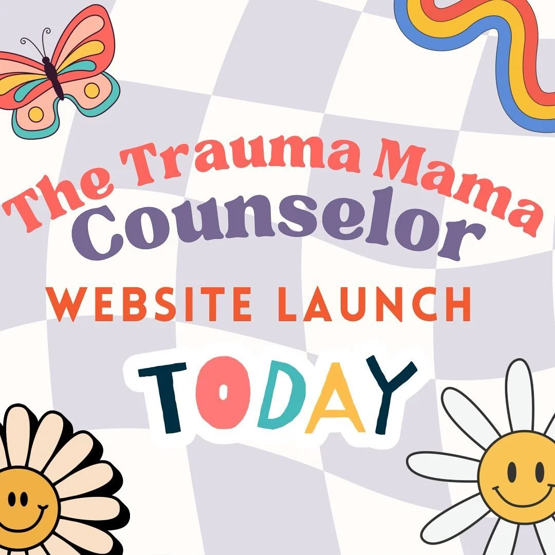Surprise! Surprise! Secret is out&mdash; an official website for The Trauma Mama Counselor will launch today! The website will showcase a blog, a shop {you read right&hellip;merch!} &amp; more! 😊✨🎉

#counseling #traumamama #thetraumamamacounselor #