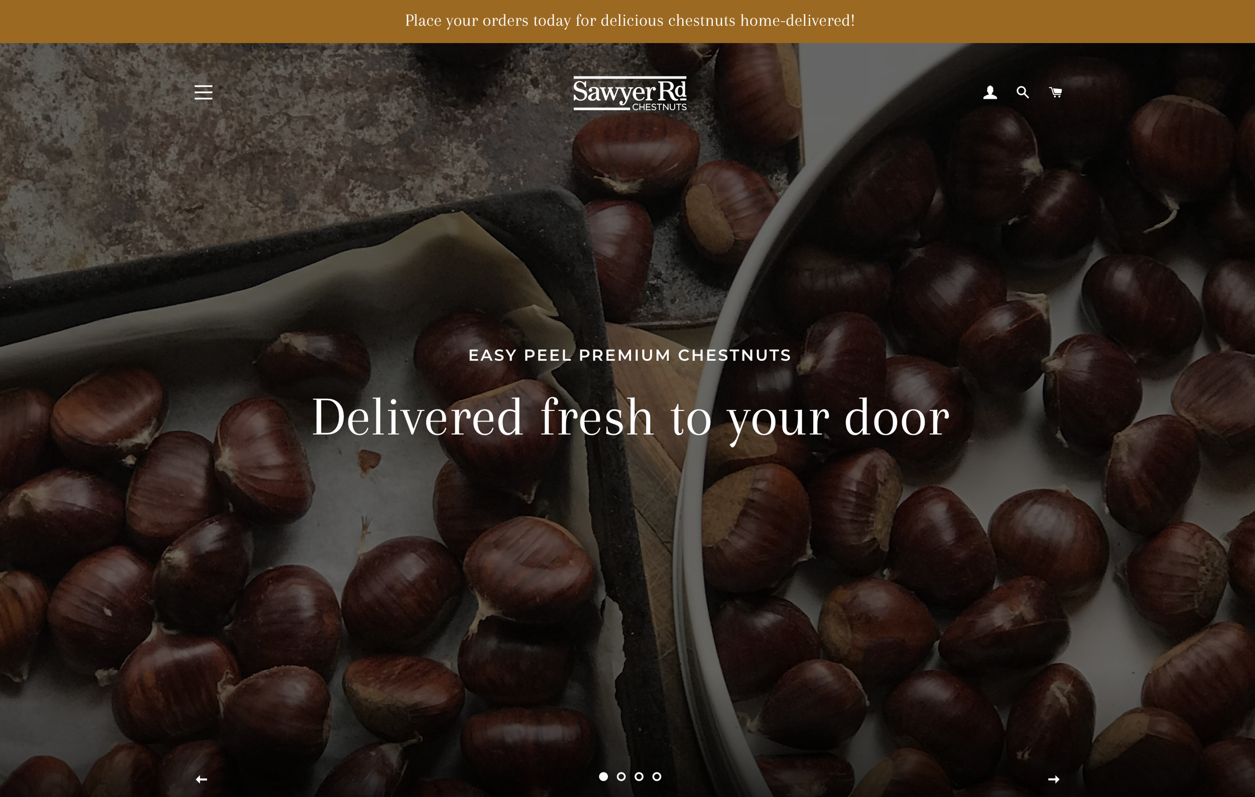 6am Creative Client: Sawyer Rd Chestnuts