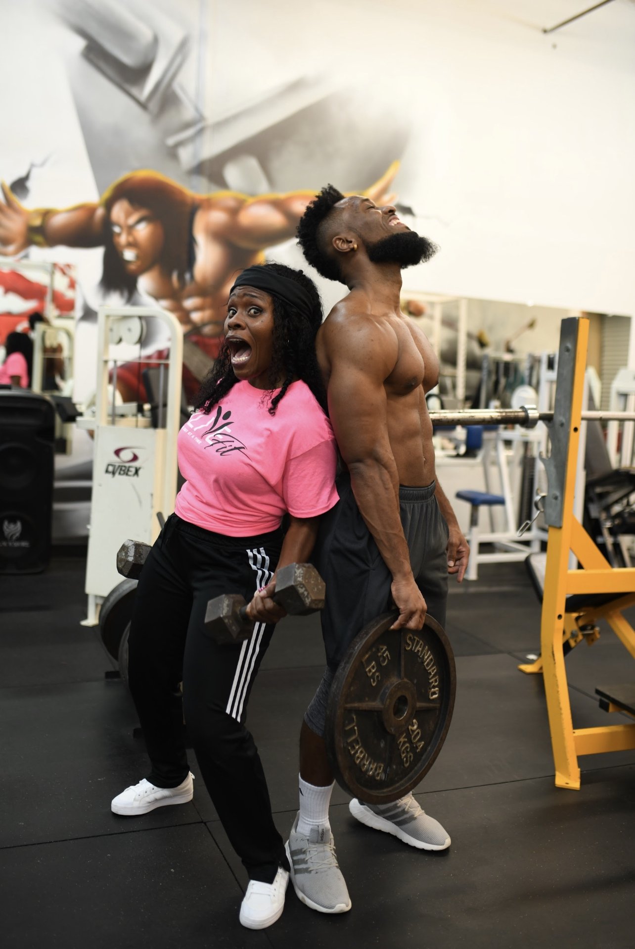 ILIVFIT Mom & Son Fitness Icons