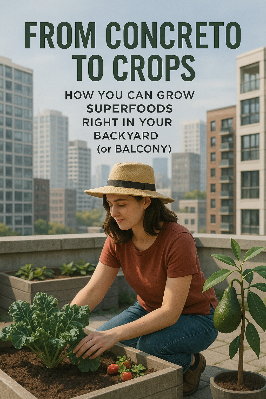 🌱 From Concrete to Crops: How You Can Grow Superfoods Right in Your Backyard (or Balcony)