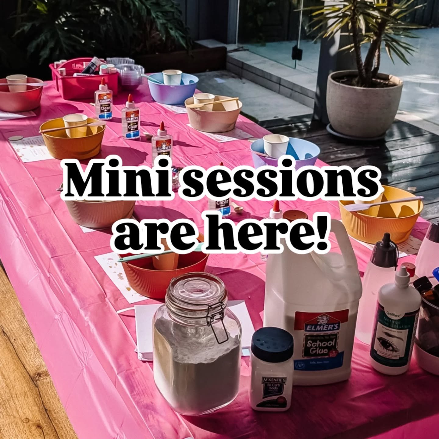 Mini but mighty 💥 We&rsquo;ve just launched our brand new Mini Sessions, held at the fab @artandwinecobyronbay in town. These 1.5 hour workshops are perfect for busy school holiday schedules. You get some you-time, and the kids get to craft up a sto