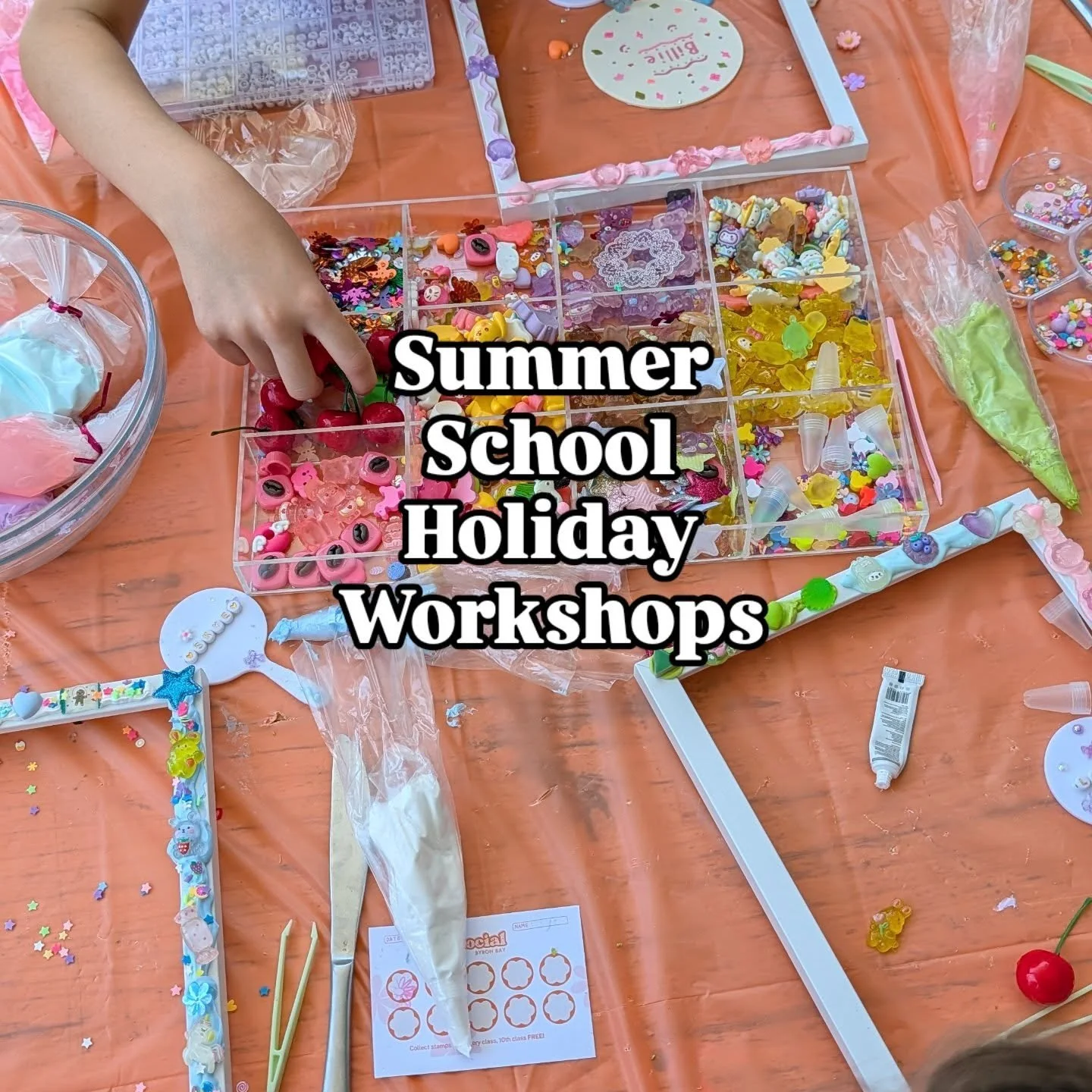 Save the date! Our summer school holiday program will commence on the 5th of January for the final 3 weeks of the holidays. We have lots of fun new summer themed crafts plus a few of the classics. Spread the word 💌

Sign up for our newsletter (link 