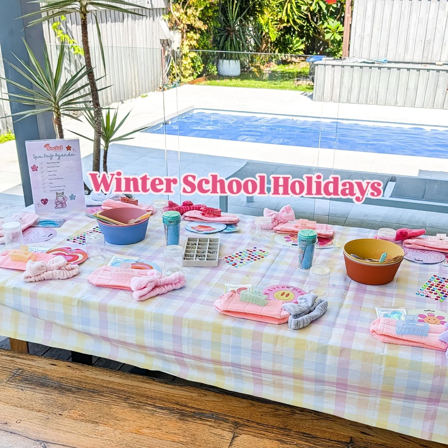 Wondering why we haven't been prepping for this school holidays? Well... in a very impressive display of organisation, I accidentally booked an overseas holiday for the entire school holidays 😂

So Craft Social won't be running workshops these holid