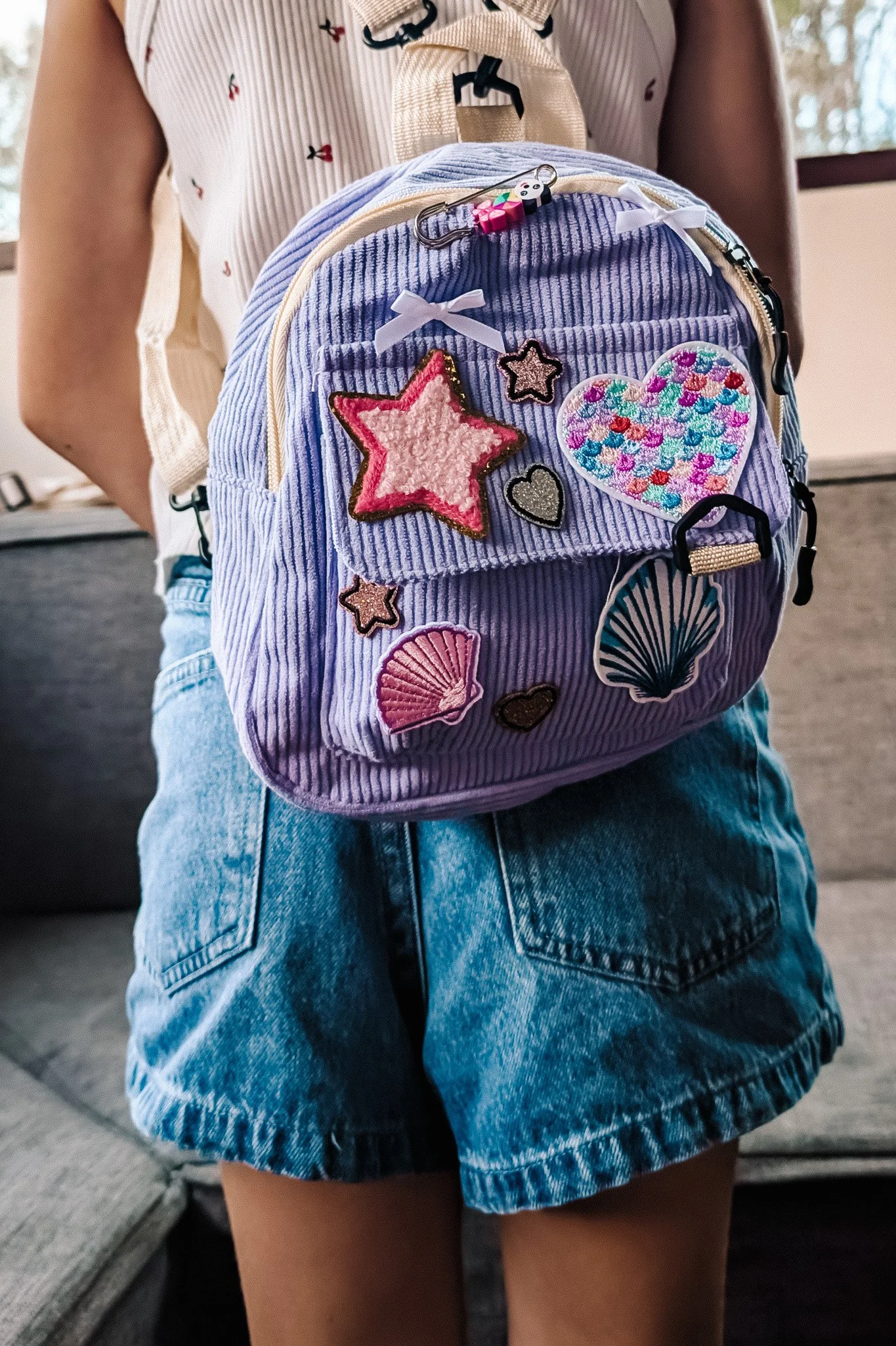 back pack patches party for kids with craft social