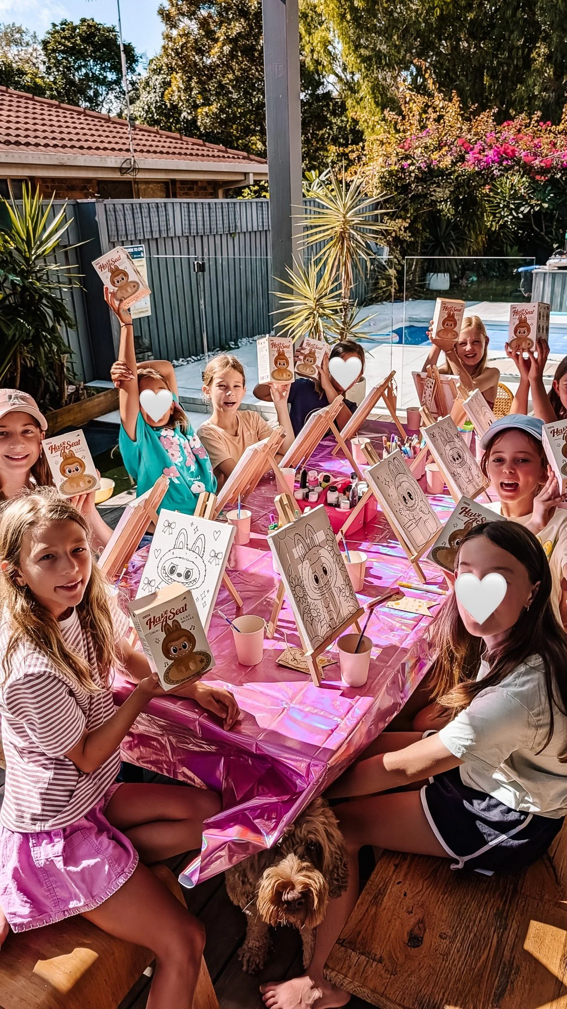 Labubu Canvas Art & Beading