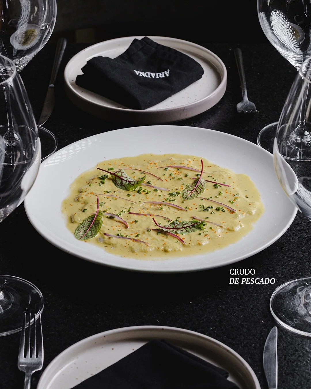 Fresco y ligero para empezar. 
Acomp&aacute;&ntilde;alo con vino blanco. 

#CorredorGastron&oacute;mico #CentrodeM&eacute;rida #M&eacute;ridaYucat&aacute;n