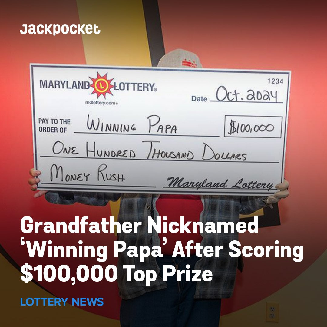 About two weeks ago, A man in Maryland experienced a stroke of luck worth $100,000. The regular Lottery player, who enjoys scratch-off games, was with his daughter when fortune struck.

He had initially gone to order a Pick 4 ticket but decided to gr