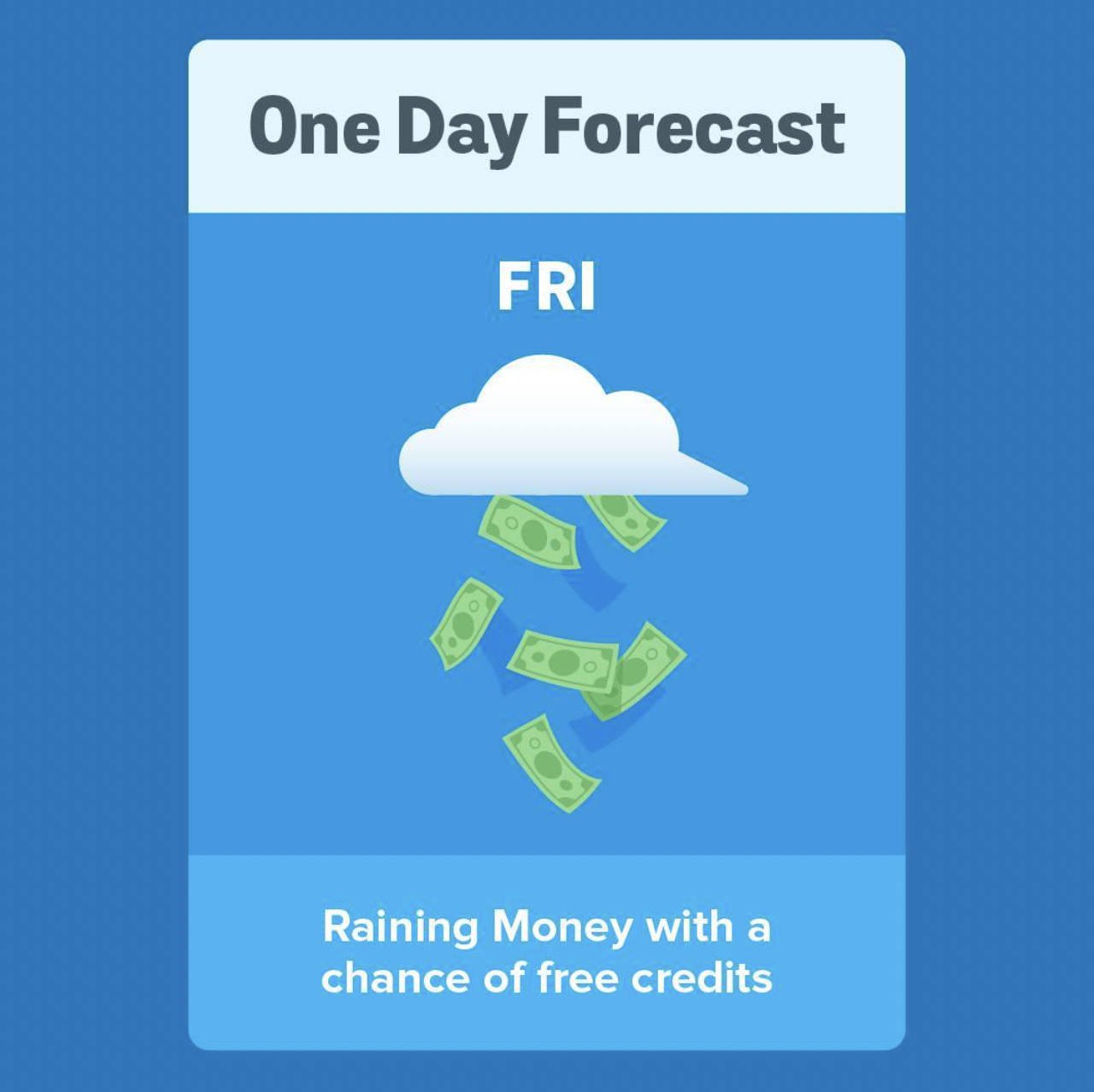 Make it rain ☔️