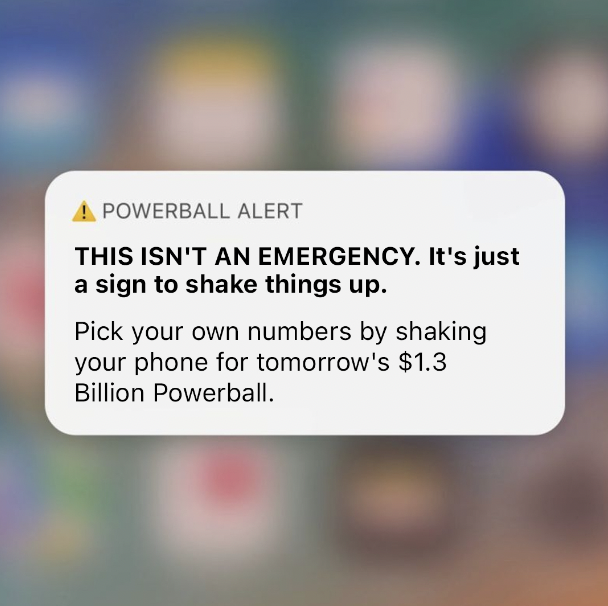 Promoting a product tip after a NYC earthquake