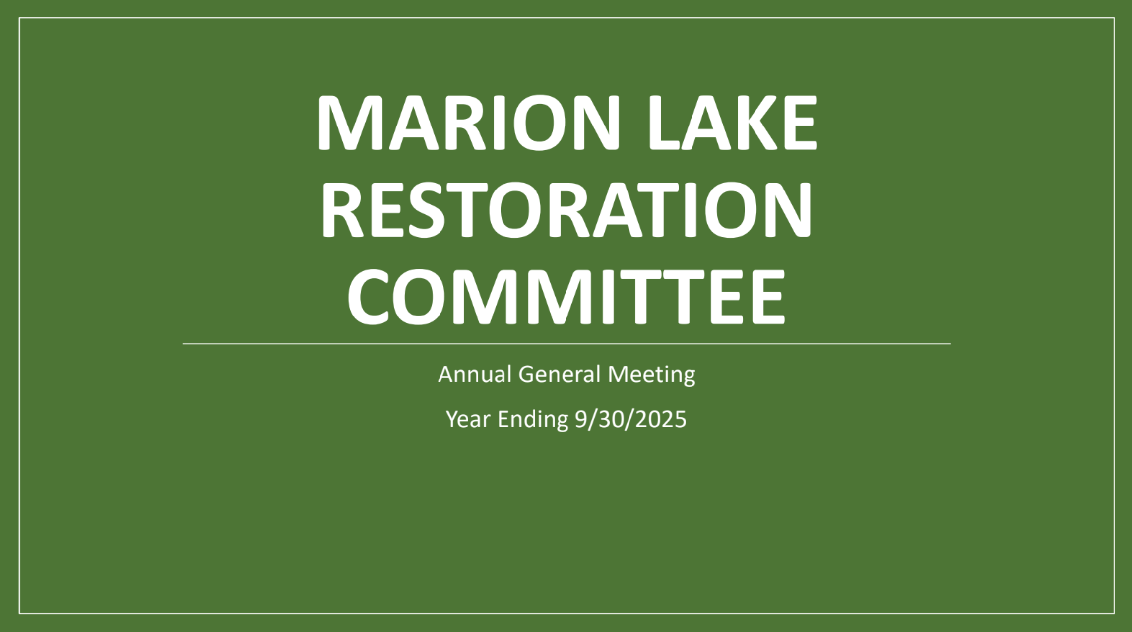 Annual General Meeting