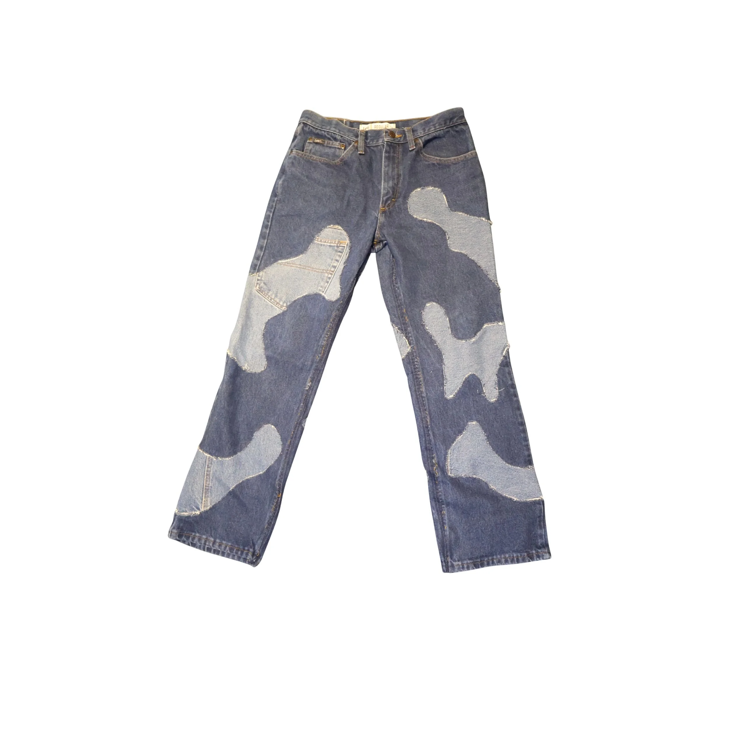 Scab Patch Jeans (Midwash/Dark-wash)