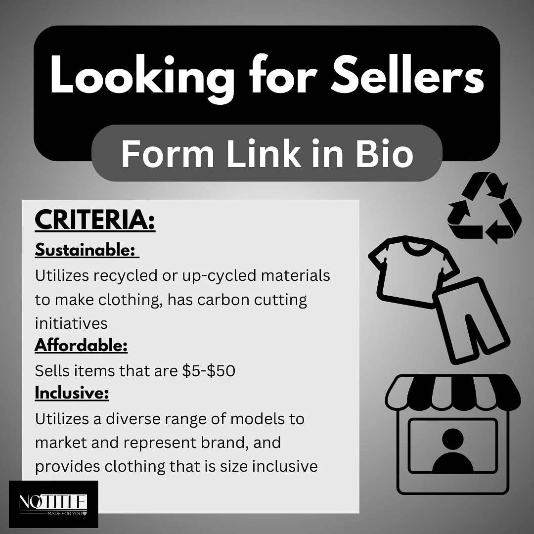 🌿 Calling all sustainable fashion brands in or near Philadelphia! 🌿 We&rsquo;re looking for a few select sellers to try out our beta marketplace platform! If your brand is eco-friendly, affordable, and inclusive, selling garments that are UPCYCLED 