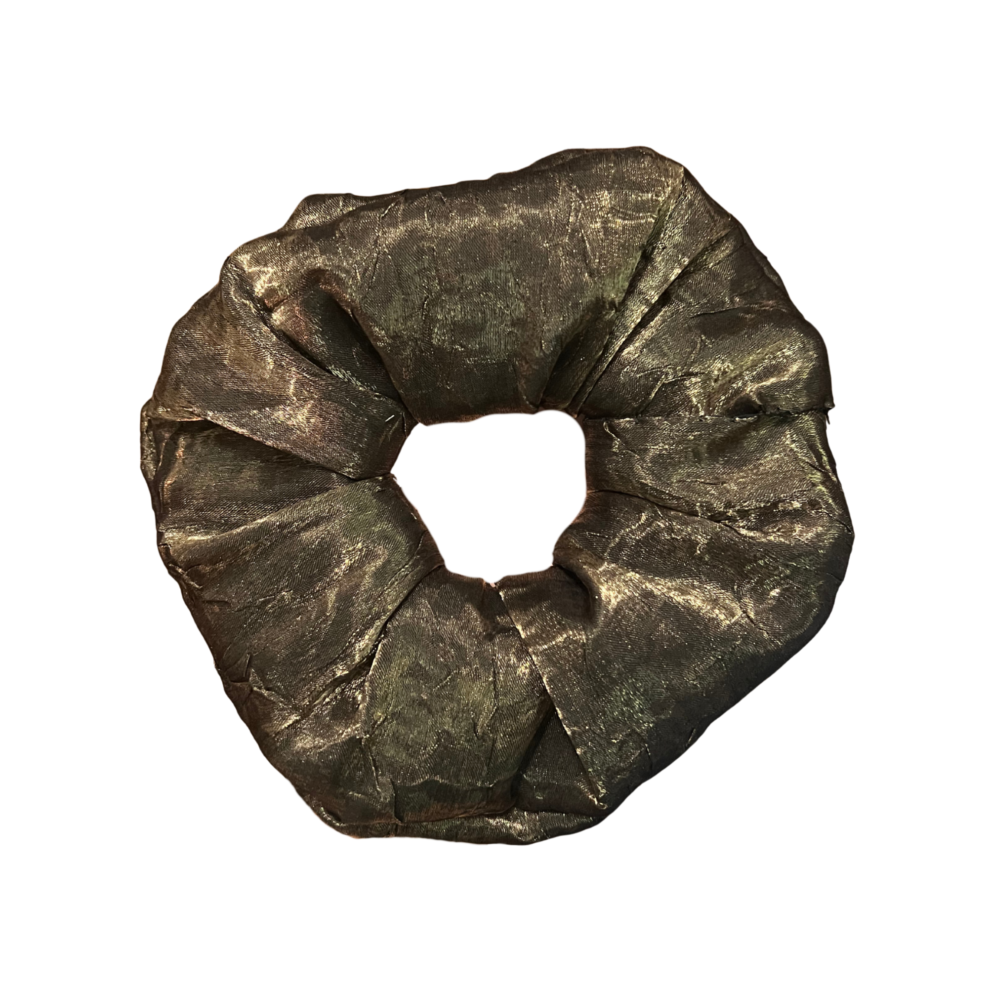 Black-Gold Scrunchie