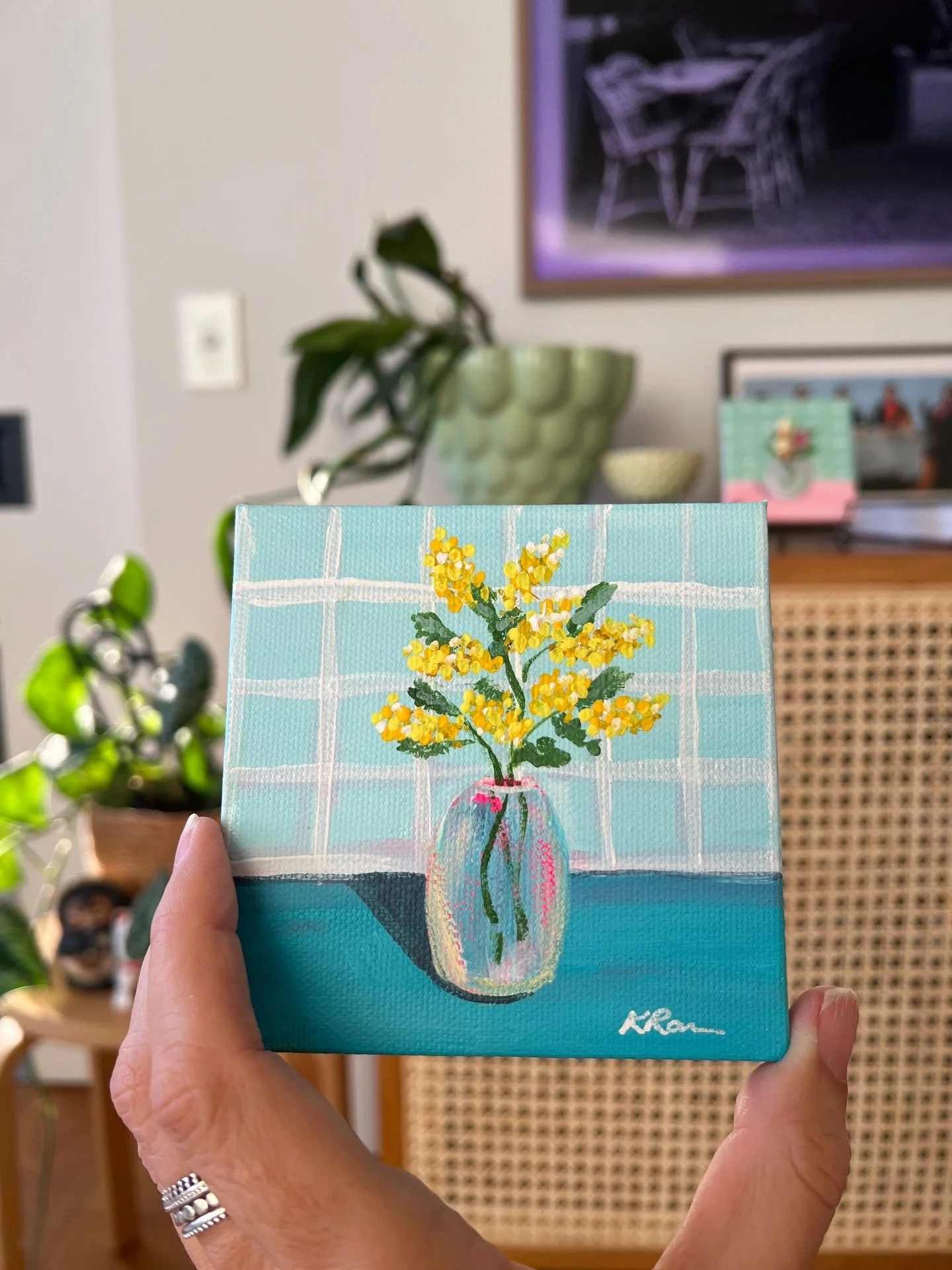 💚🩵I feel so much joy when I paint these mini canvases. I hope you can see the joy! They will be coming with me to @thegreatartistmarket this Saturday March 28. Each one is an original and unique. Painted with love 🩵💚

The Great Artist Market
Satu