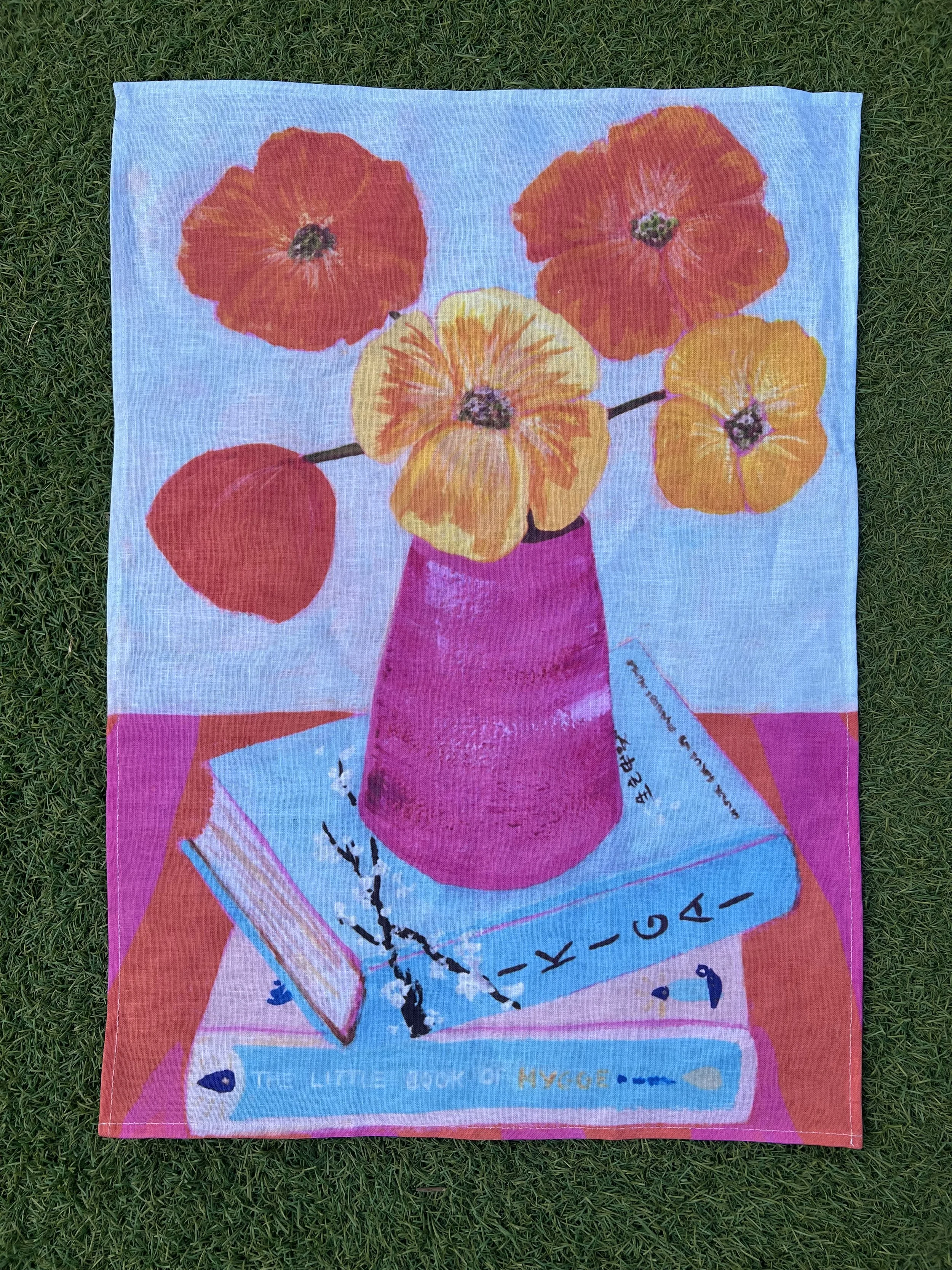 Ikigai and Hygge Tea Towel