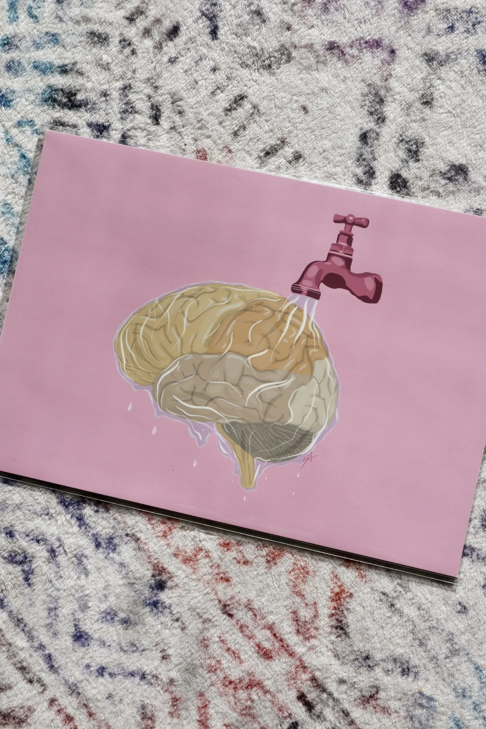 One of a kind Print | Brainwashed OG | A4