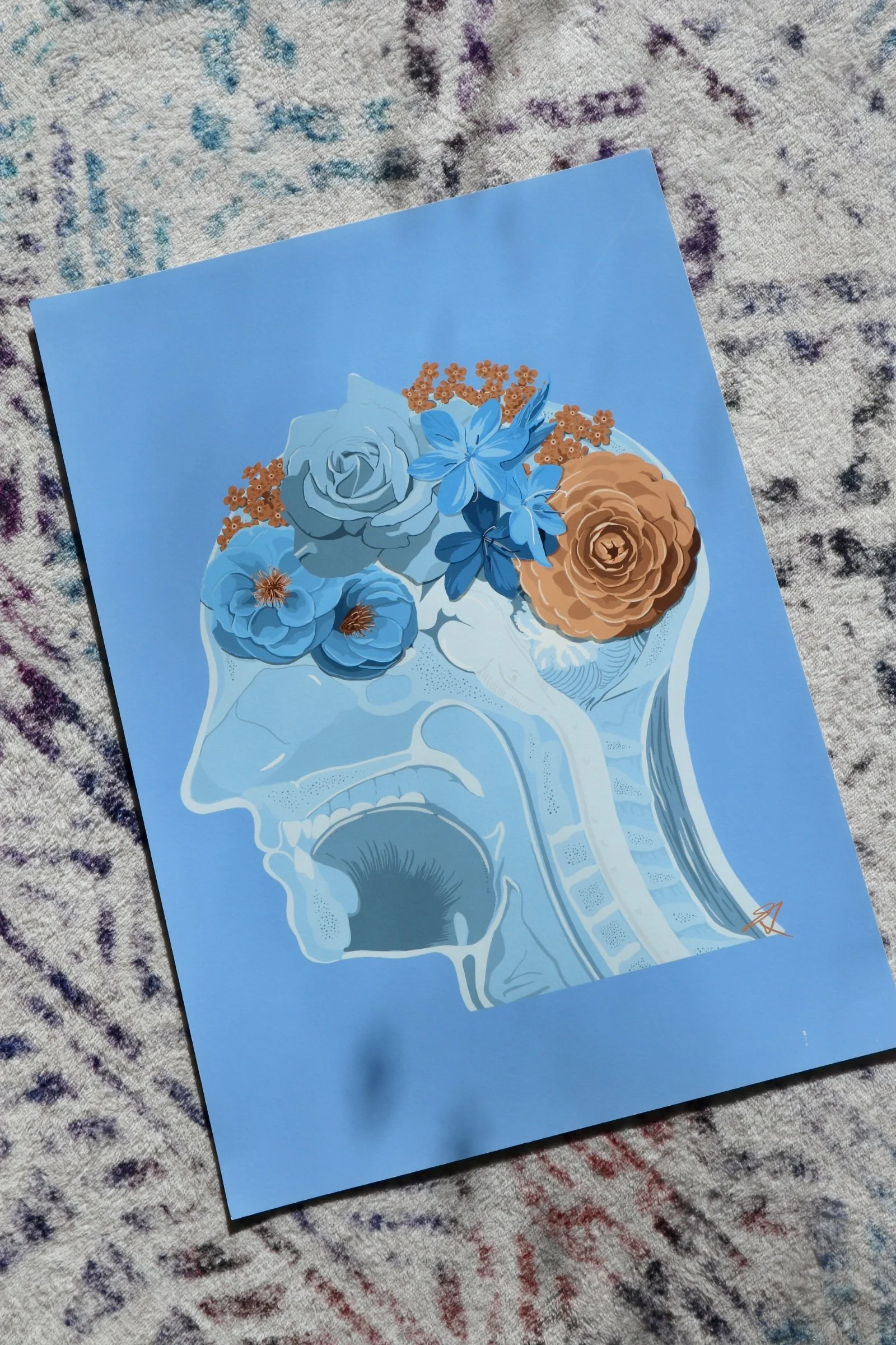 One of a kind Print | Beautiful Mind Ascensia | A3