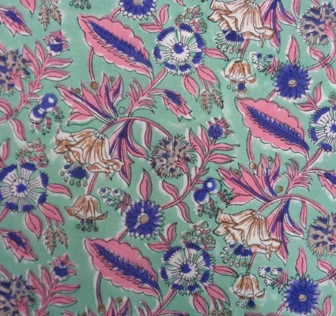 Wildflower Ocean Flower Quilt - Handmaids Global Collection